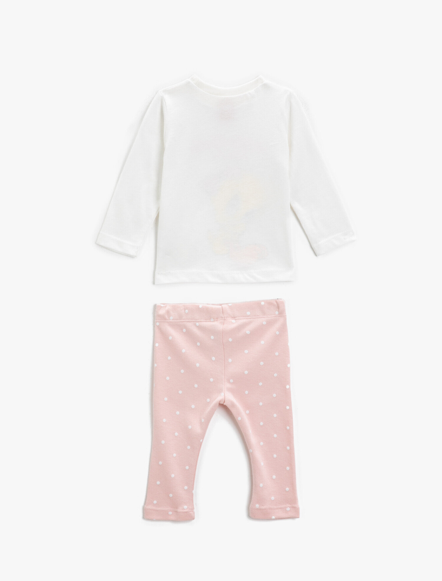  Kız Bebek Tweety Lisanslı Baskılı Zıbın Set