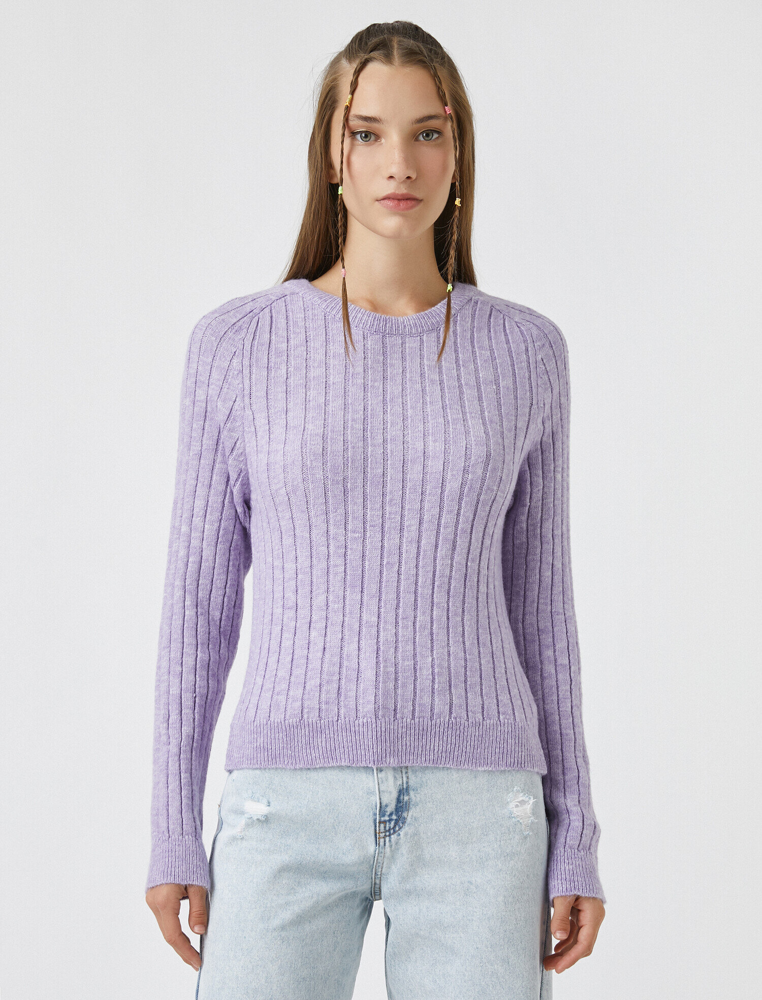   Uzun Kollu Triko Kazak