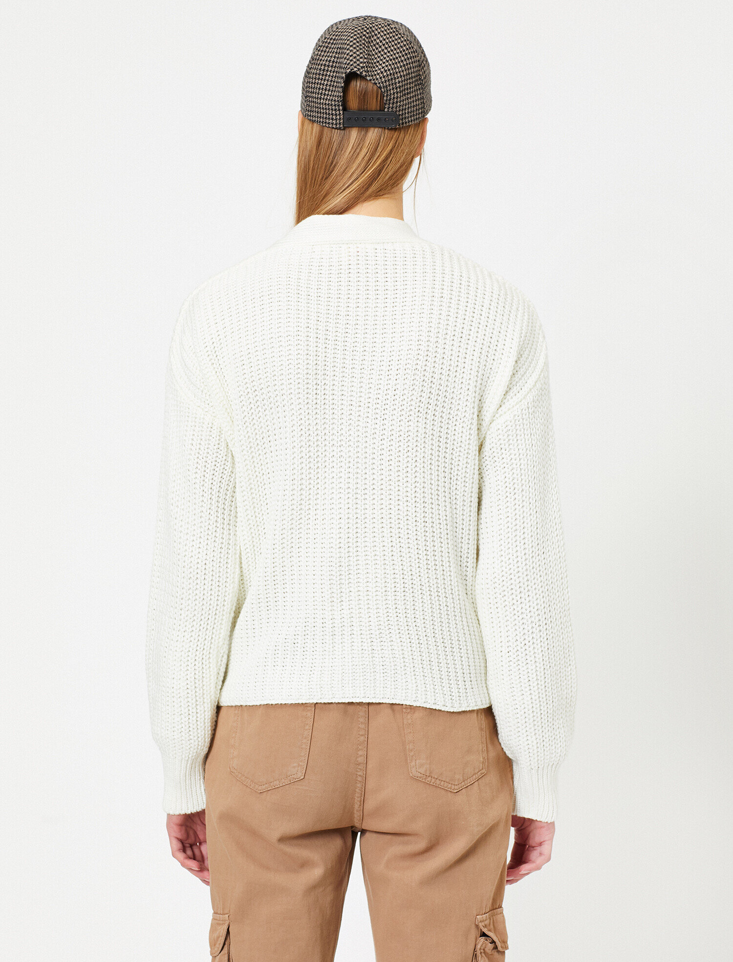 Beli Bağlamalı Triko Kazak