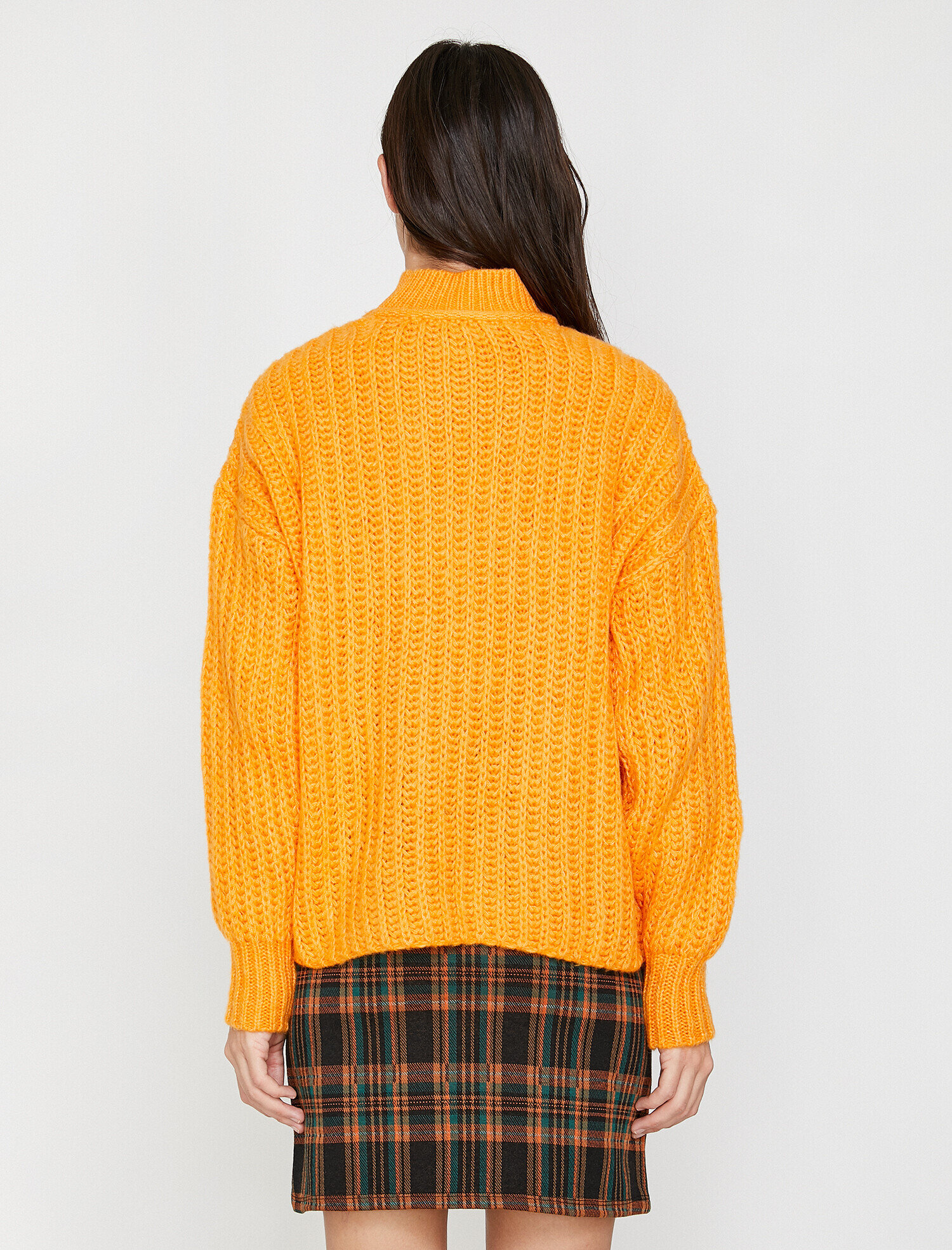   Örgülü Triko Kazak