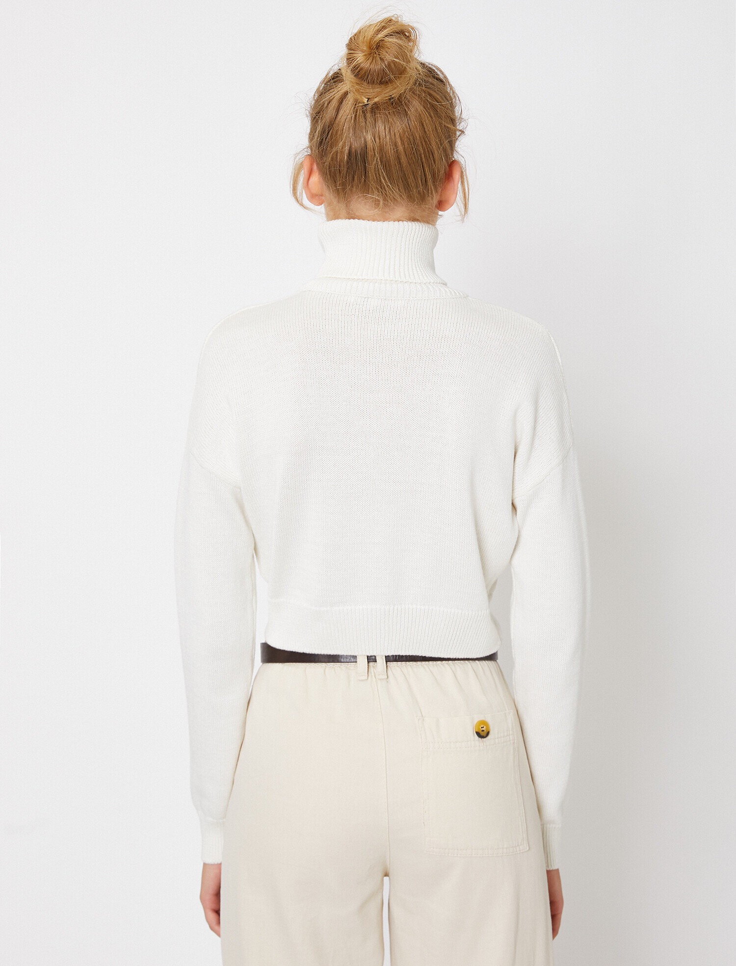   Boğazlı Triko Kazak