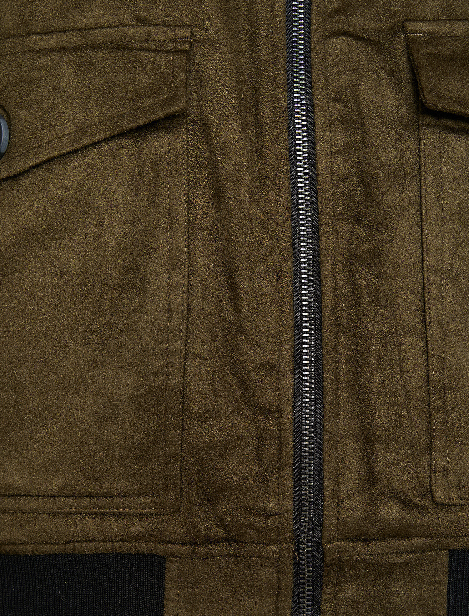   Yakası Suni Kürk Detaylı Mont