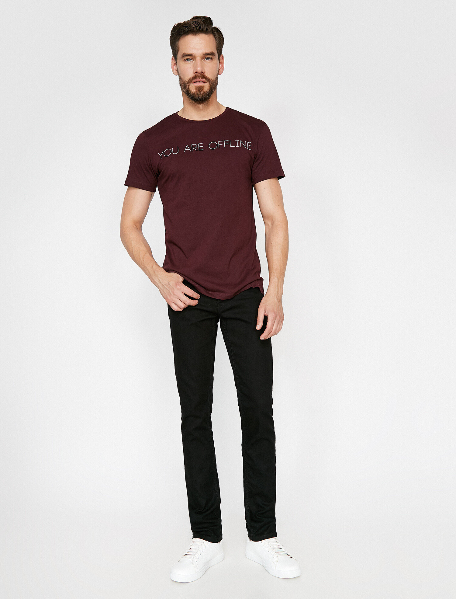 Slim Fit Kot Pantolon - Brad Jean