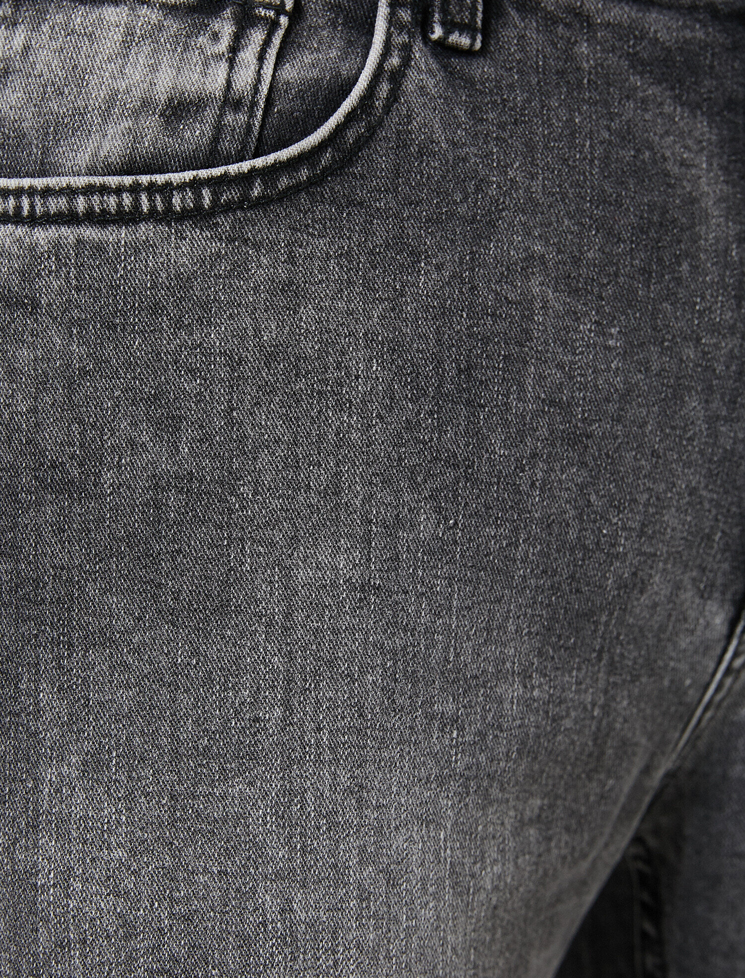 Straight Fit Boru Paça Kot Pantolon - Mark Jean