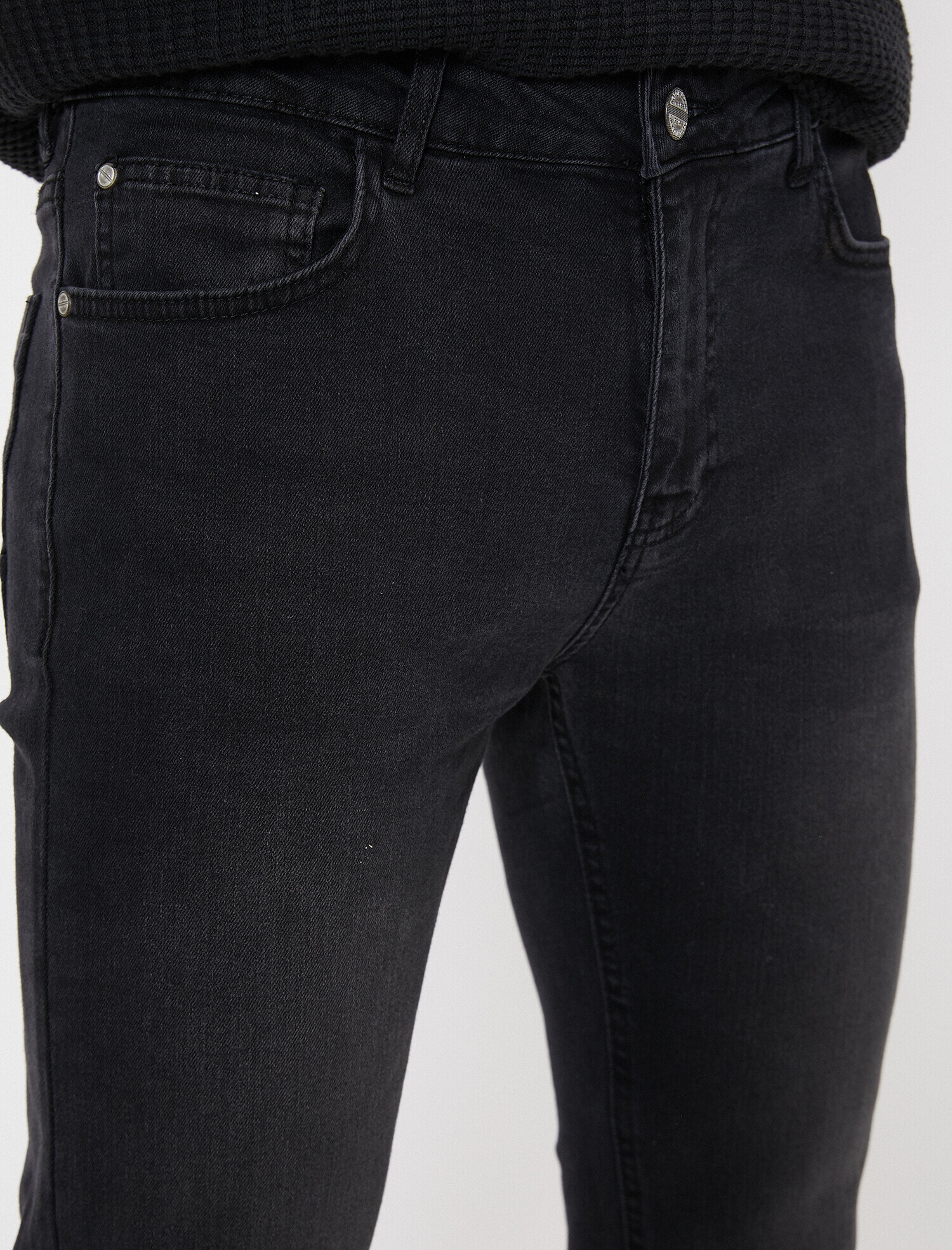   Straight Fit Boru Paça Kot Pantolon - Mark Jean