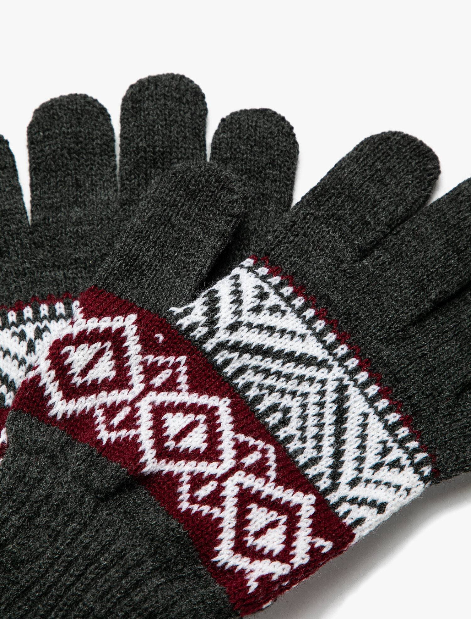 Erkek Etnik Desenli Eldiven