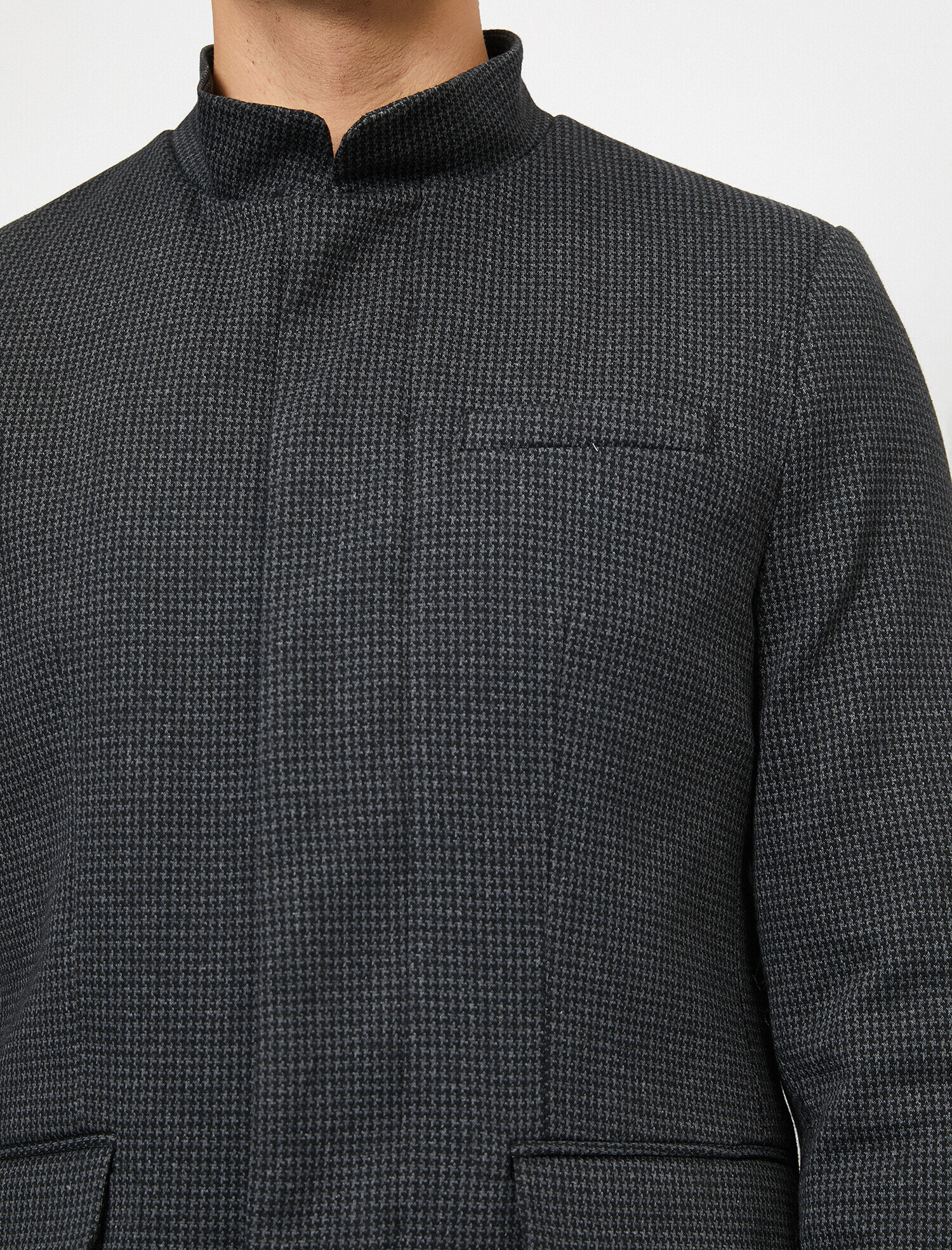   Fermuar Detaylı Ceket