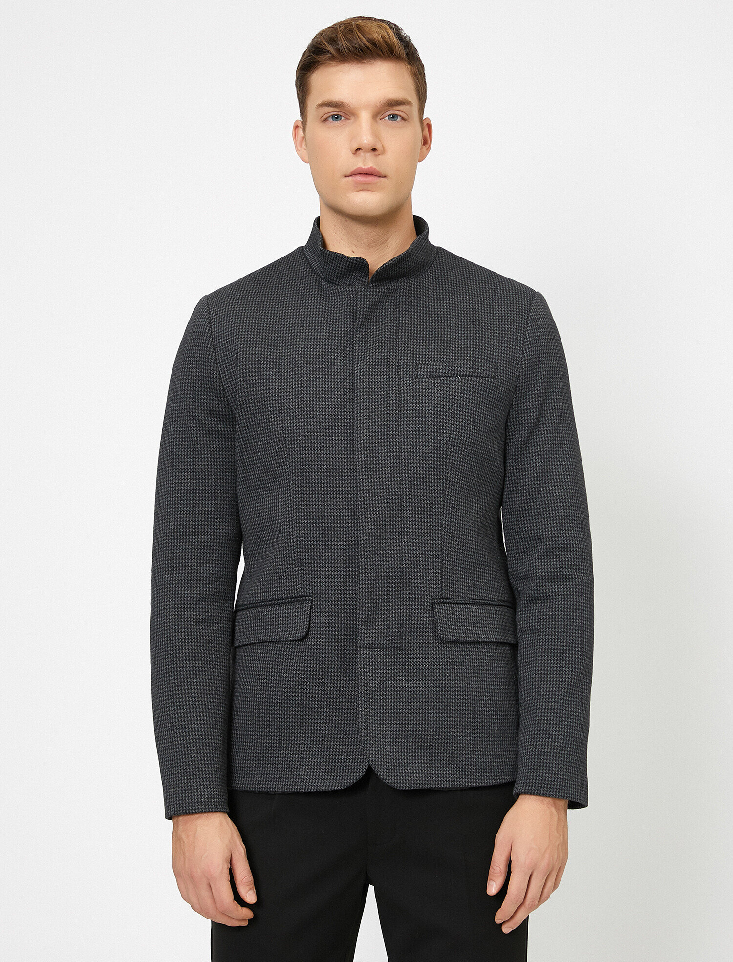   Fermuar Detaylı Ceket