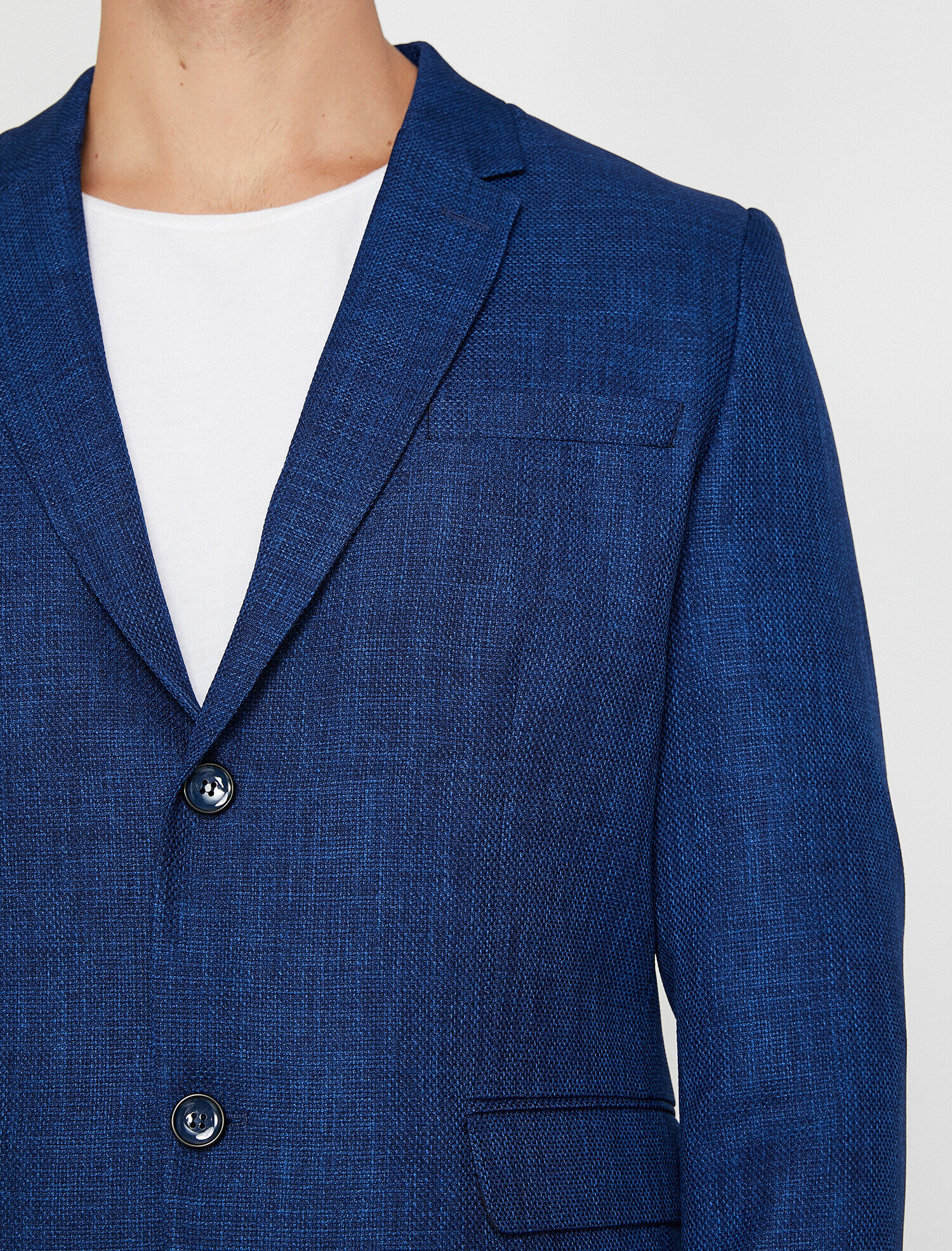   Cep Detaylı Blazer Ceket