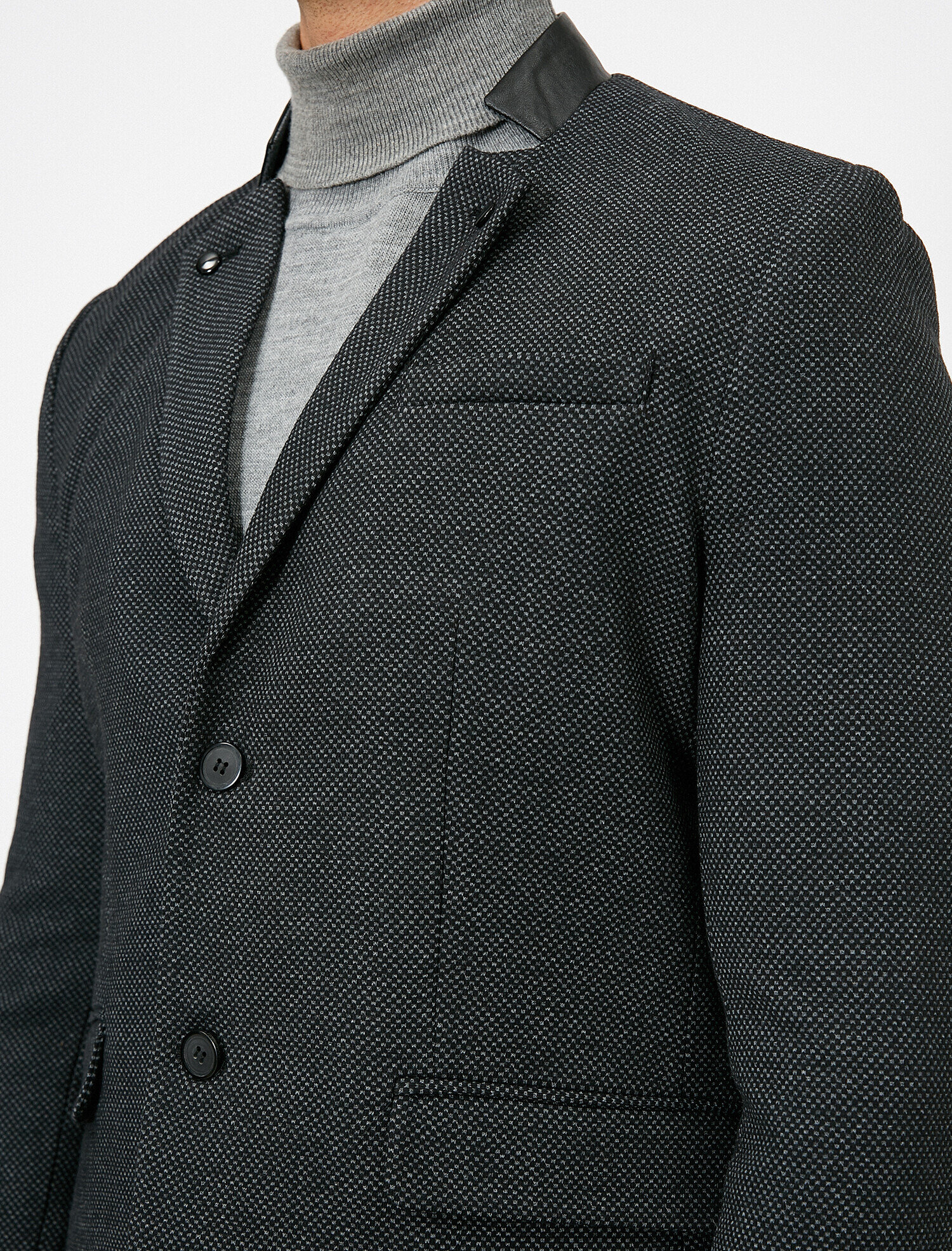   Düğme Detaylı Ceket