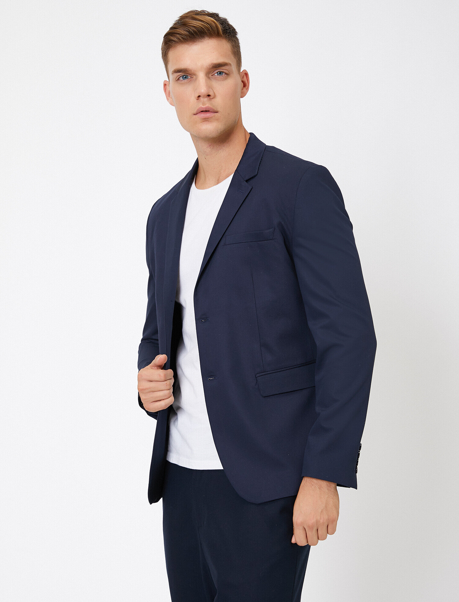   Düğme Detaylı Ceket