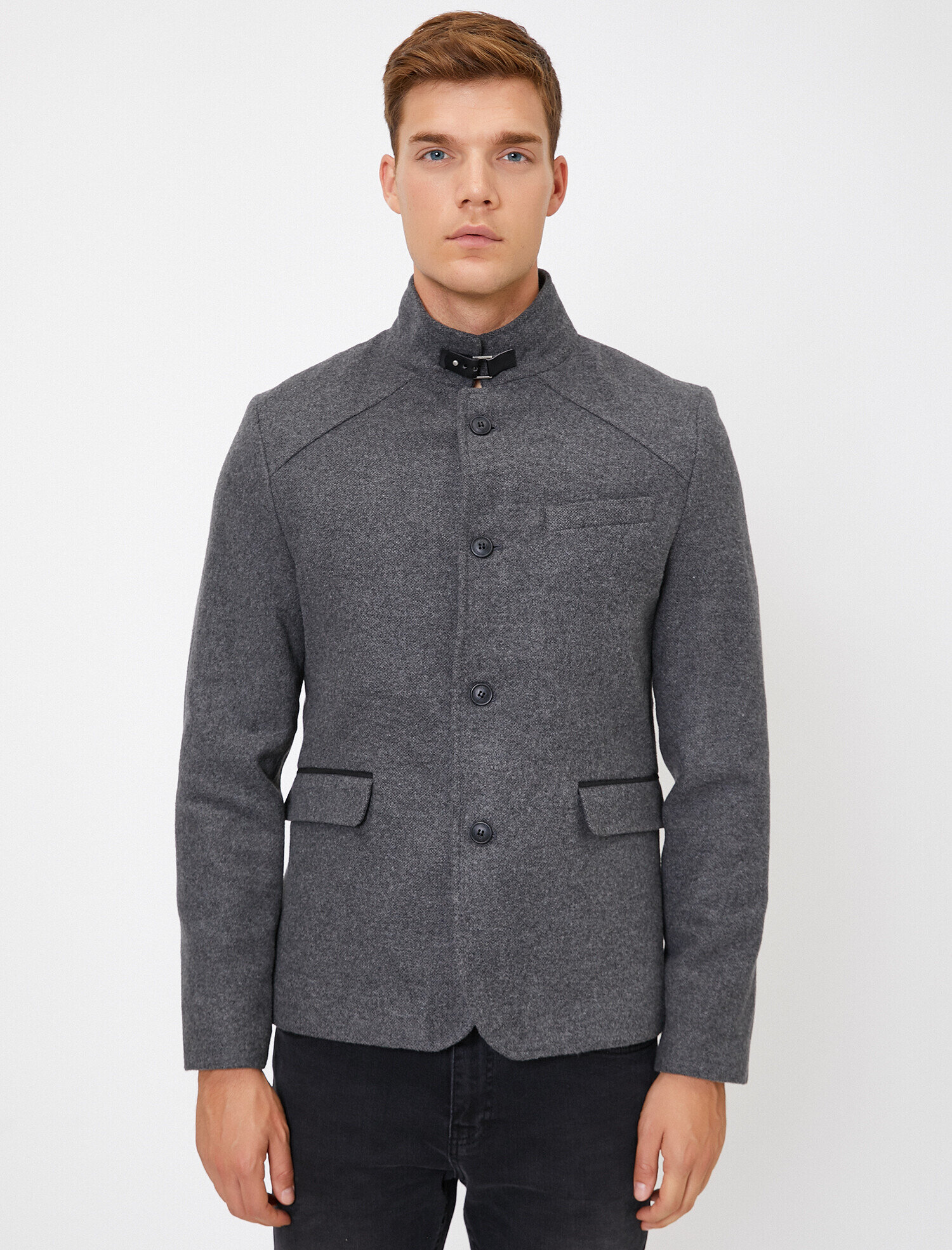   Düğme Detaylı Ceket