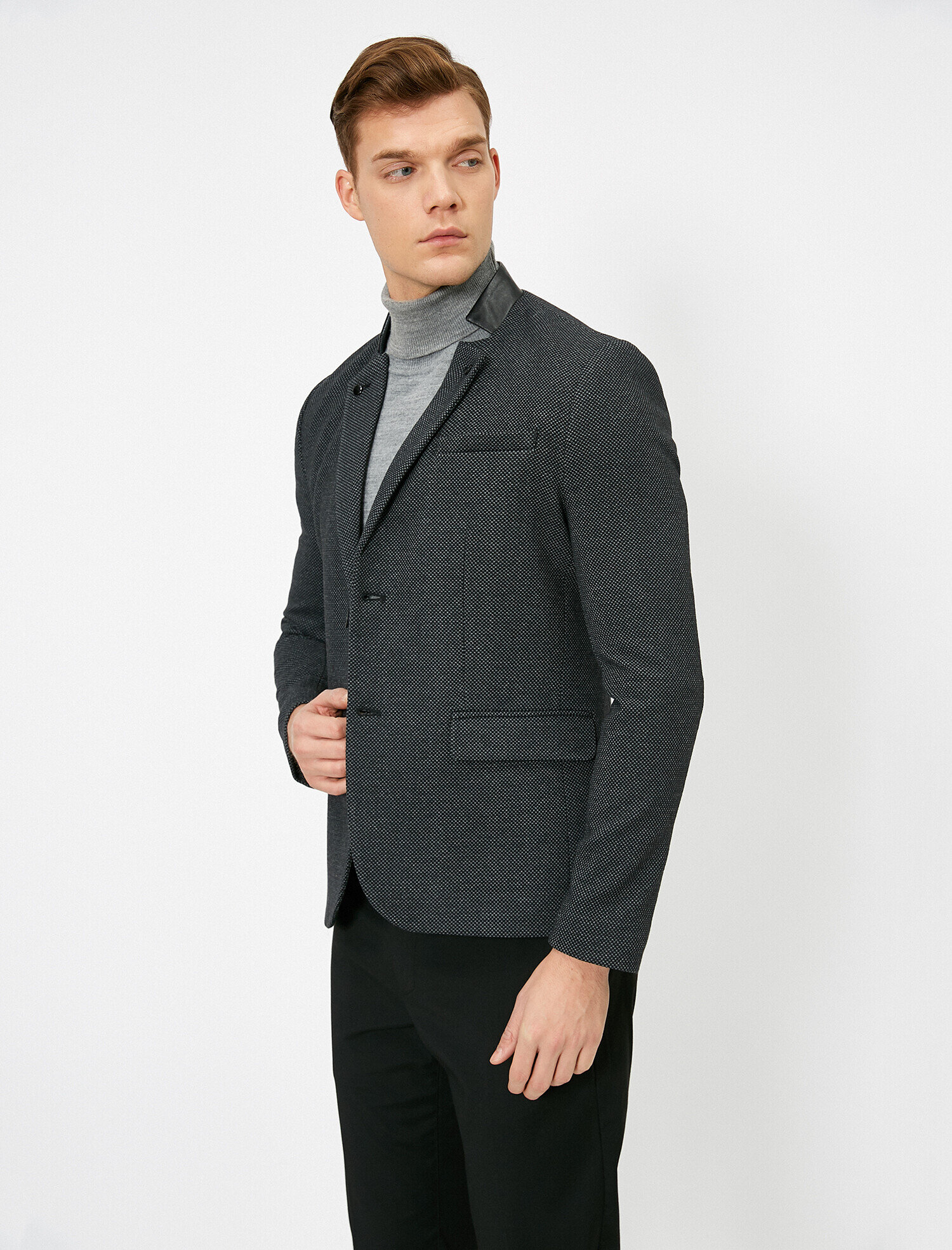   Düğme Detaylı Ceket