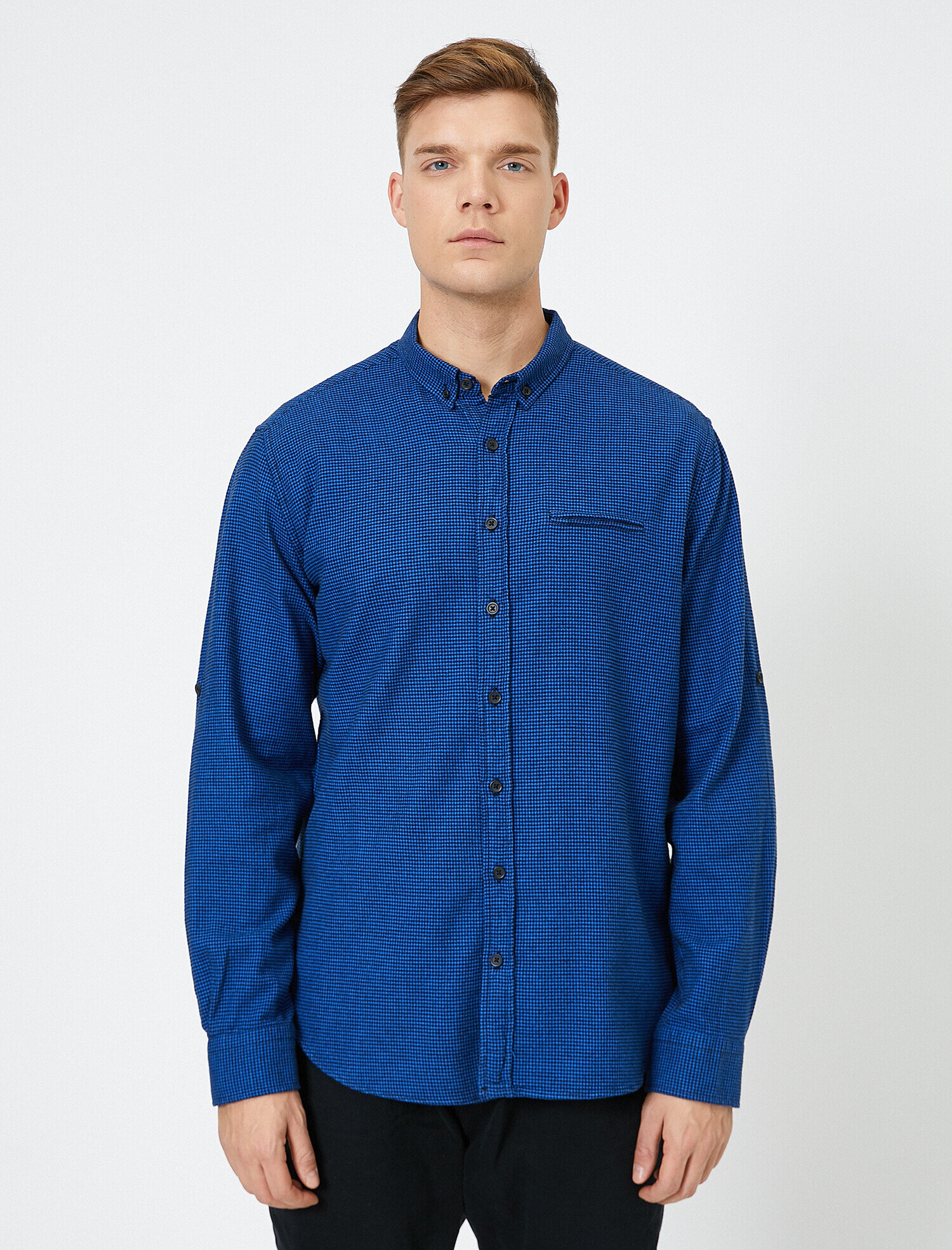   Cep Detaylı Gömlek