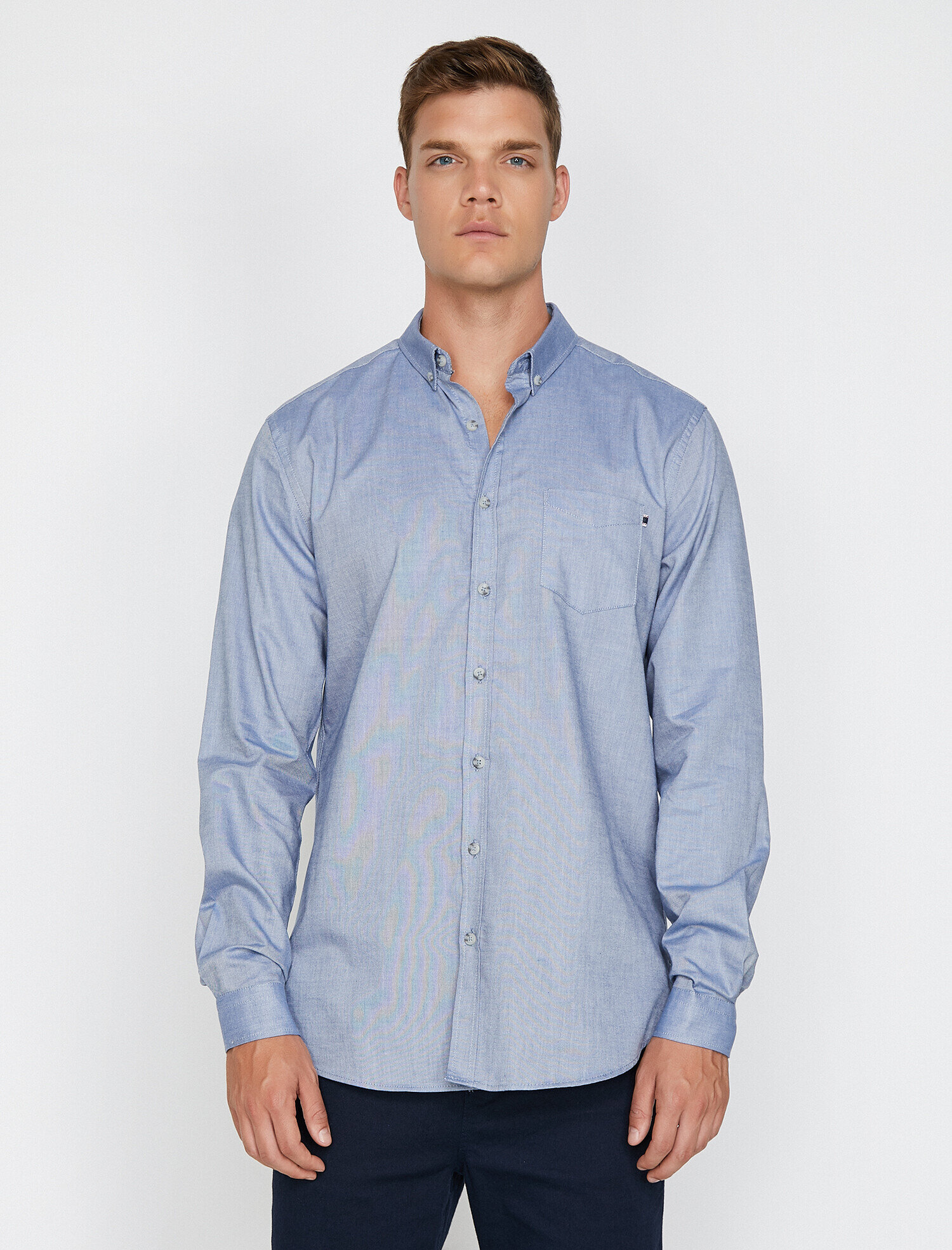   Cep Detaylı Gömlek