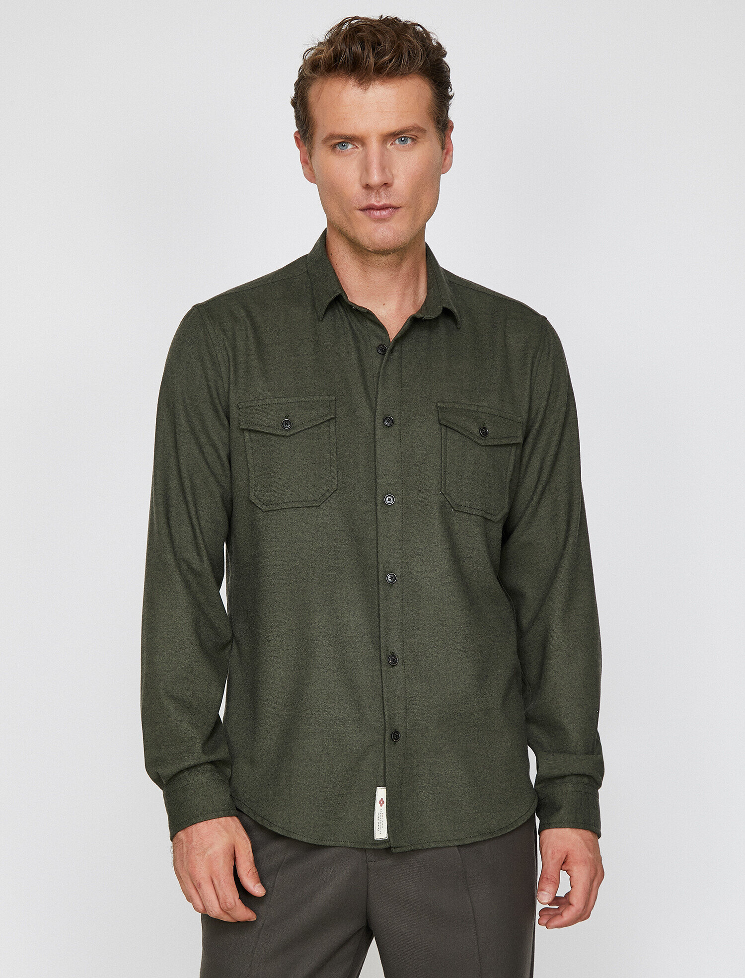 Cep Detaylı Gömlek