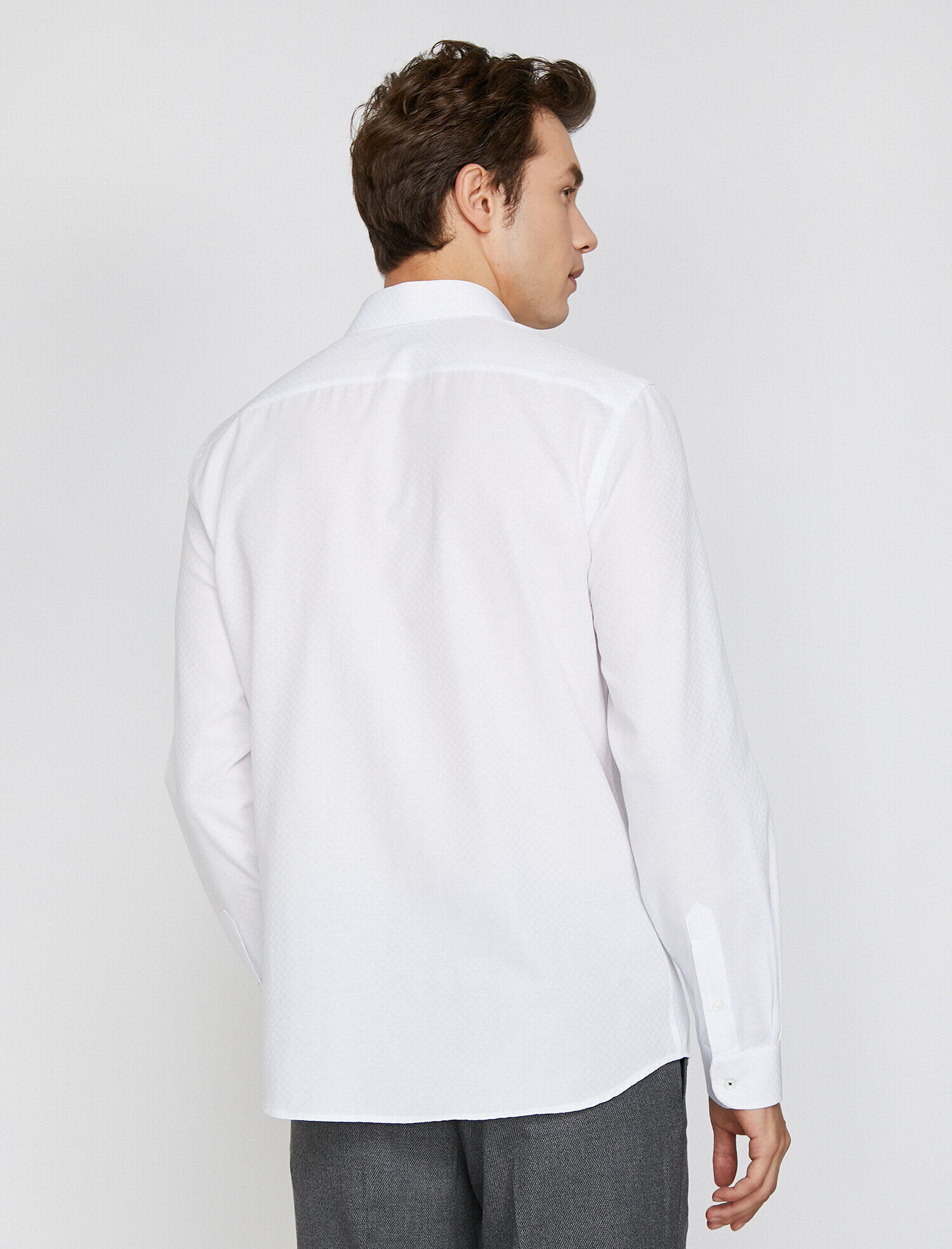   Desenli Gömlek Non Iron