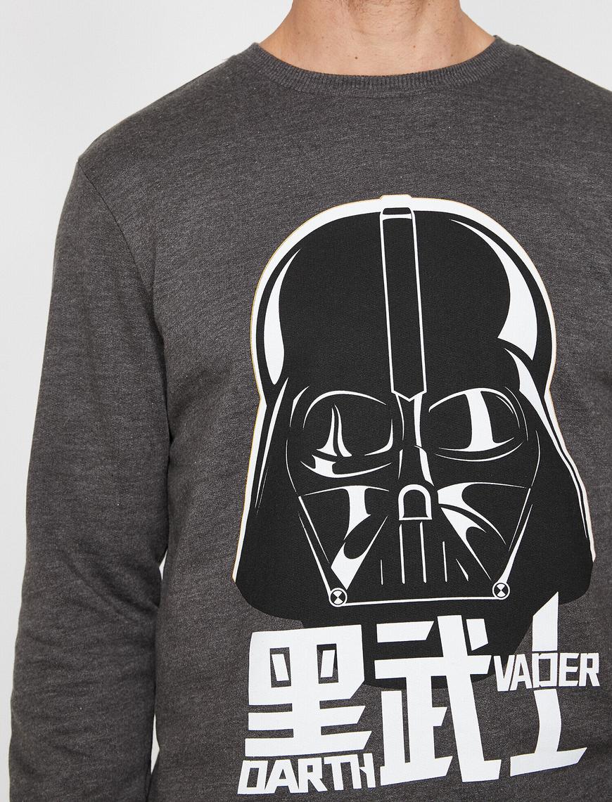   Star Wars Lisanslı Baskılı Sweatshirt
