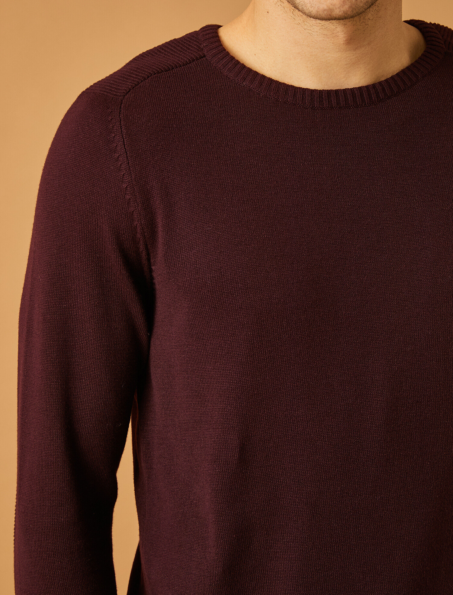   Bisiklet Yaka Triko Kazak