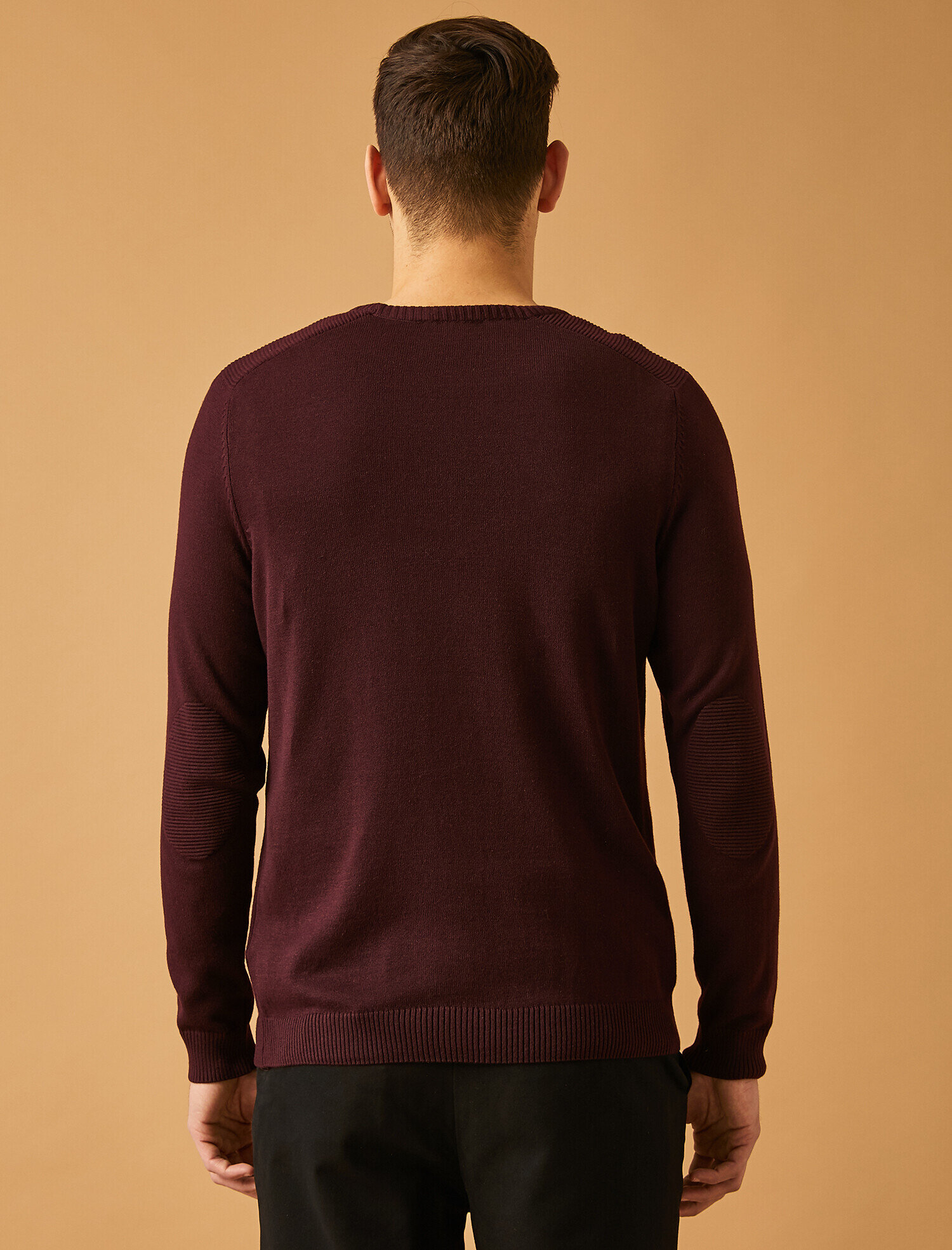   Bisiklet Yaka Triko Kazak