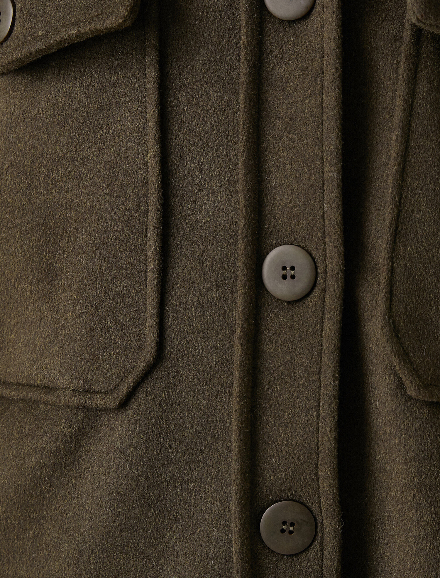 Gömlek Ceket Cepli Düğme Detaylı