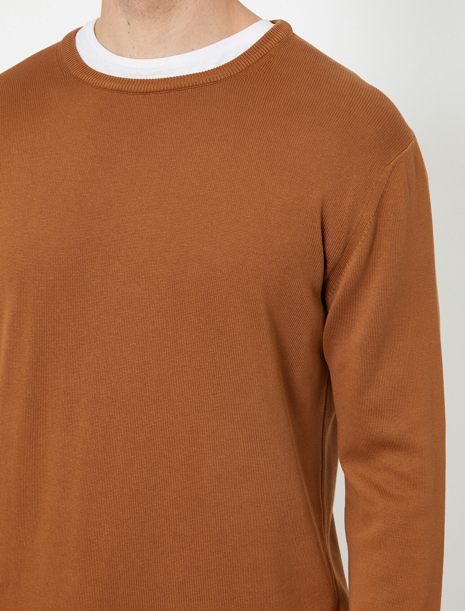   Bisiklet Yaka Triko Kazak