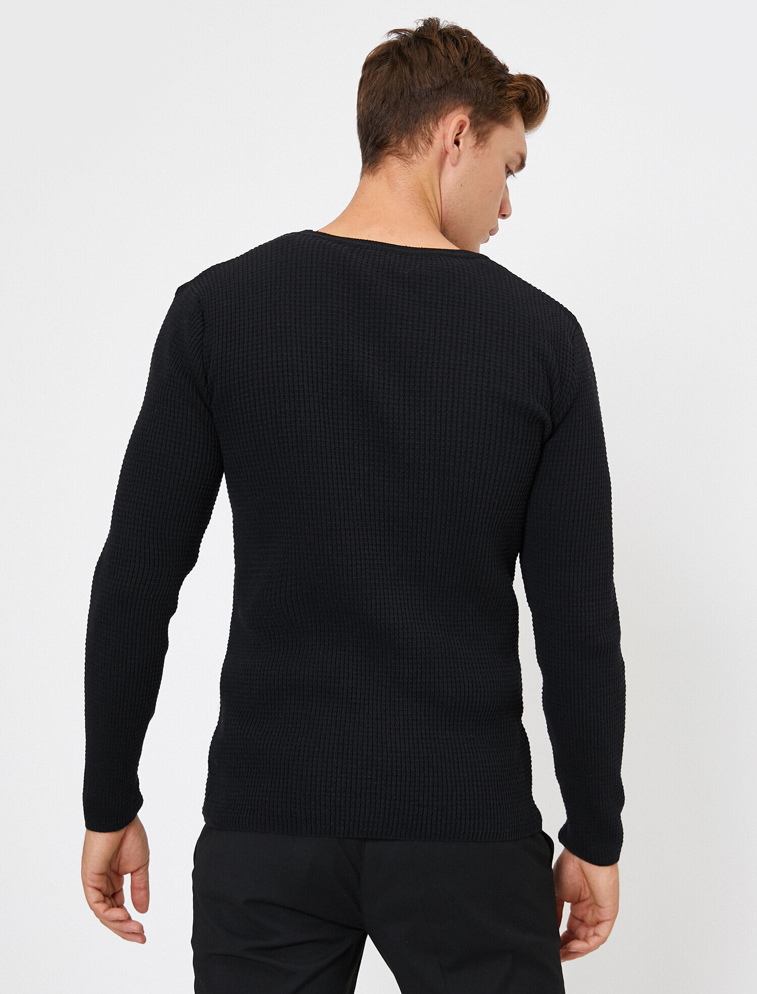   Triko Kazak Bisiklet Yaka