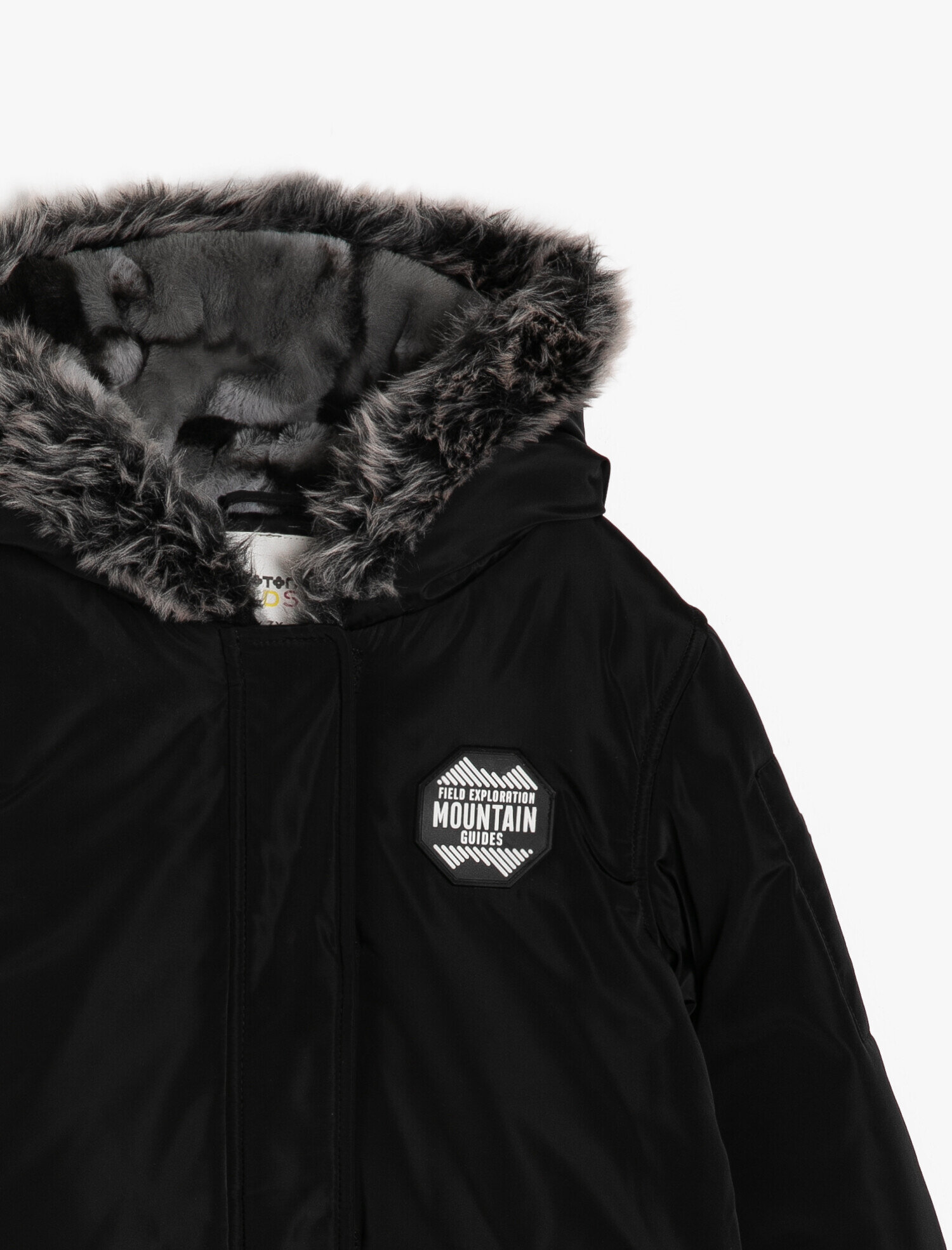  Erkek Çocuk Suni Kürk Detaylı Kaban