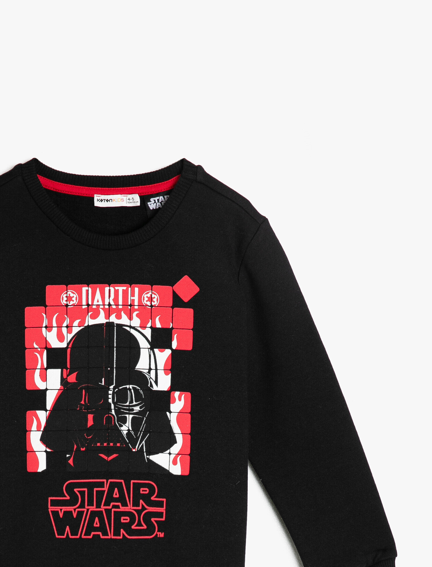 Erkek Çocuk Star Wars Lisanslı Baskılı Sweatshirt