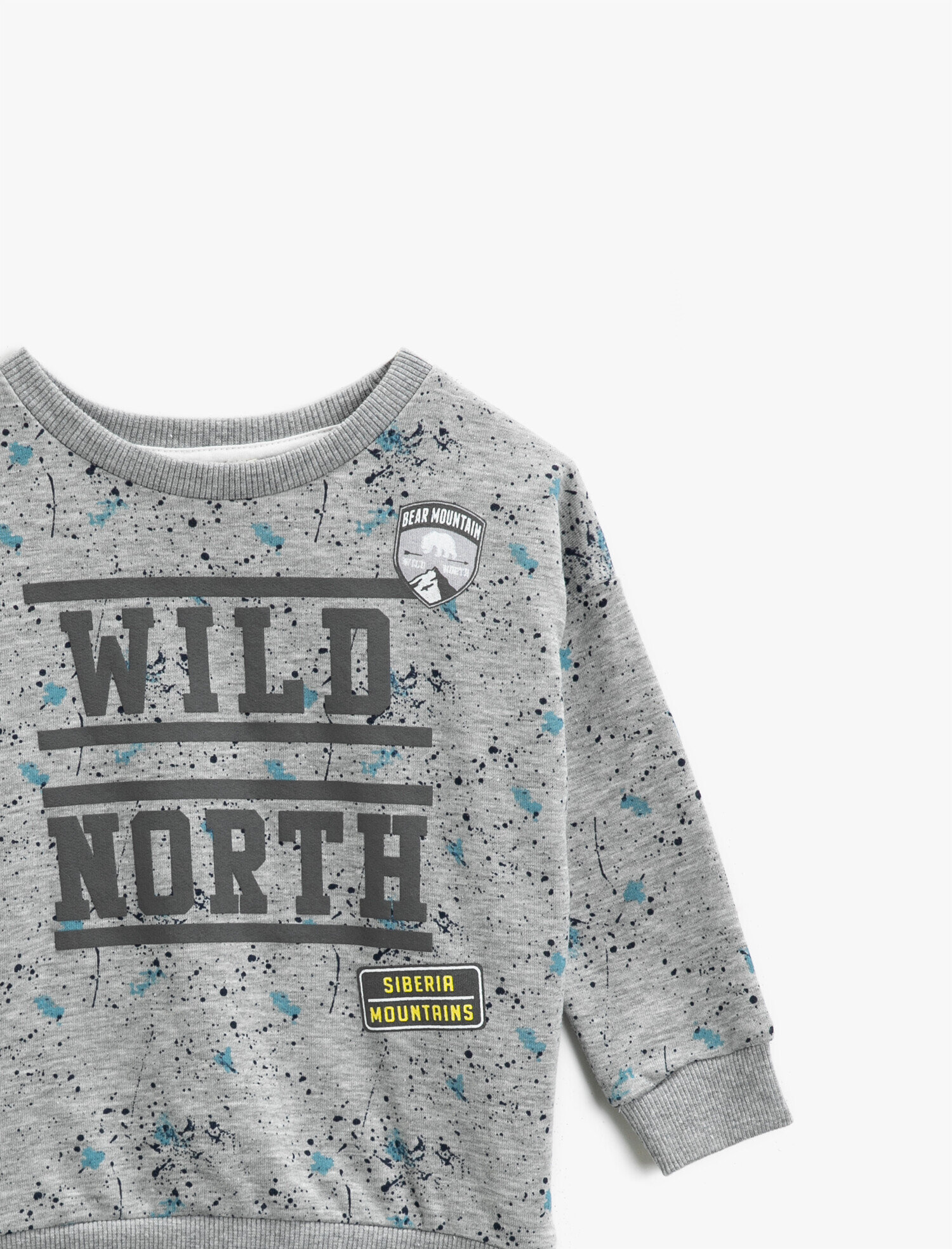 Erkek Çocuk Baskılı Sweatshirt