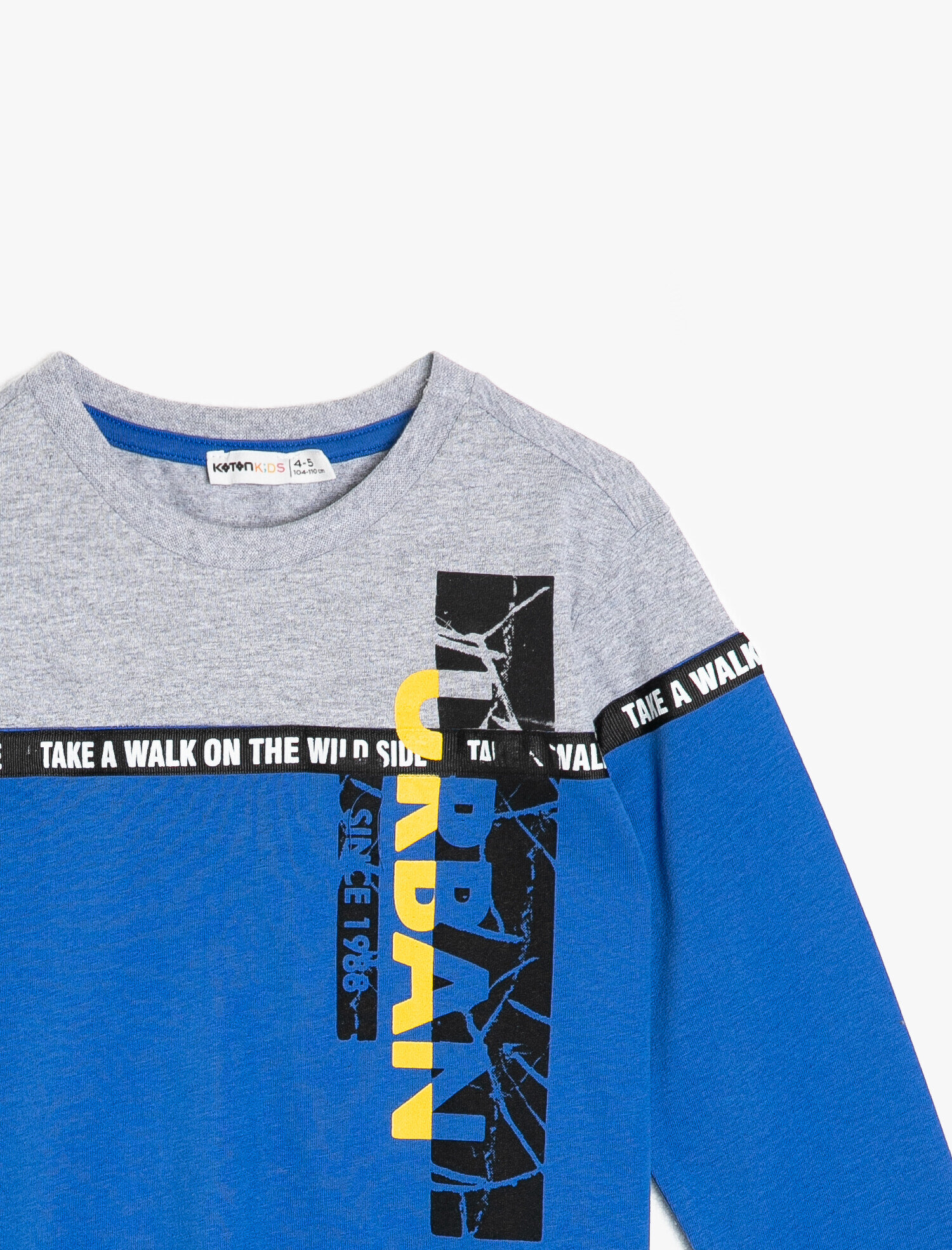  Erkek Çocuk Baskılı Tişört Uzun Kollu