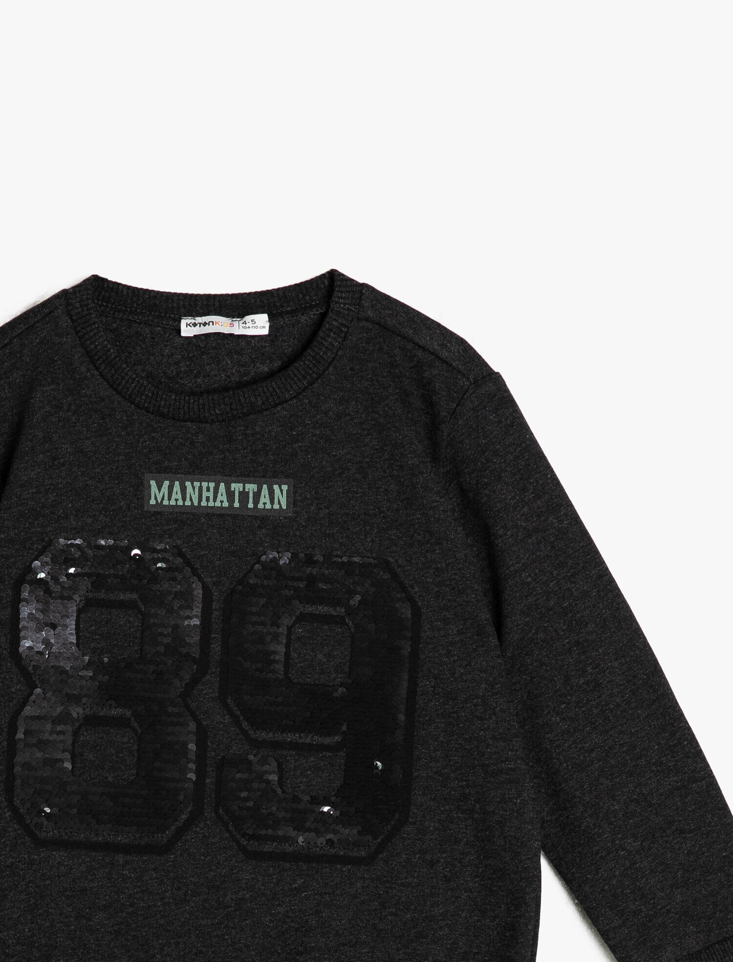 Erkek Çocuk Pul Detaylı Sweatshirt