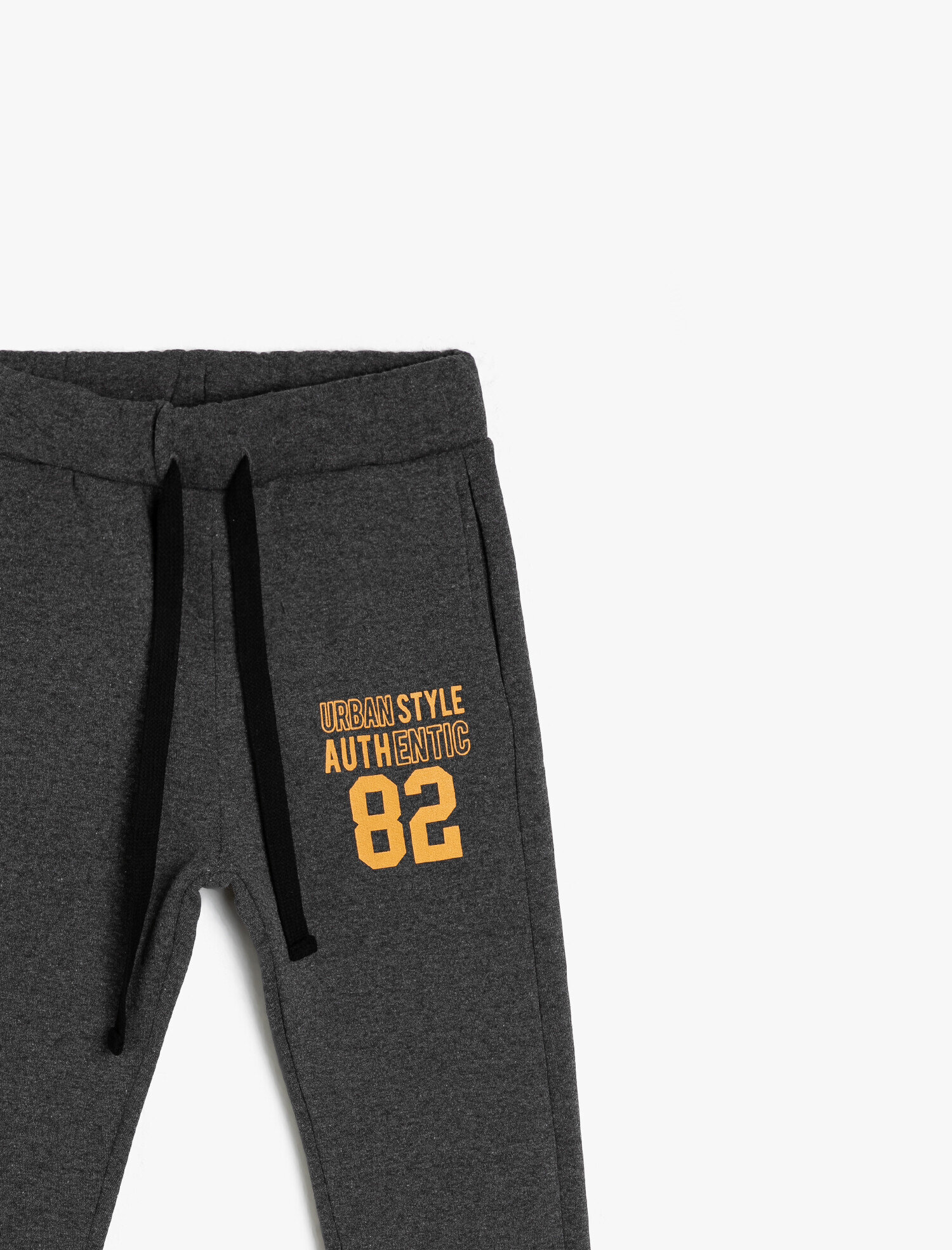  Erkek Çocuk Baskılı Eşofman Altı Cepli Beli Bağlamalı