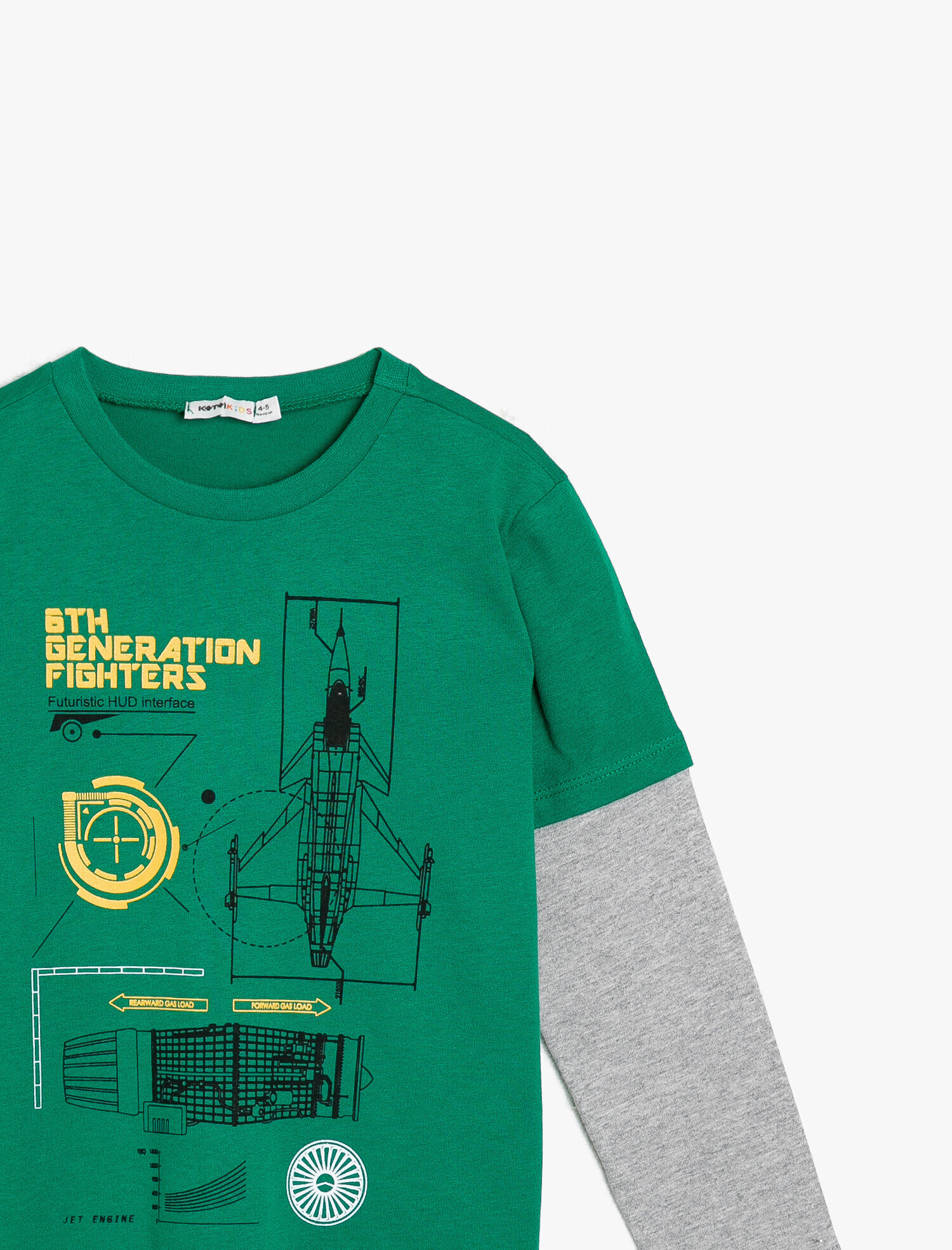 Erkek Çocuk Uzun Kollu Tişört Baskılı