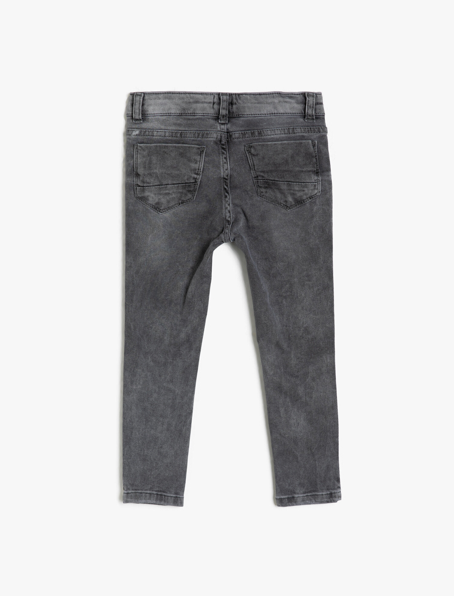  Erkek Çocuk Kot Pantolon Pamuklu Cepli - Slim Jean