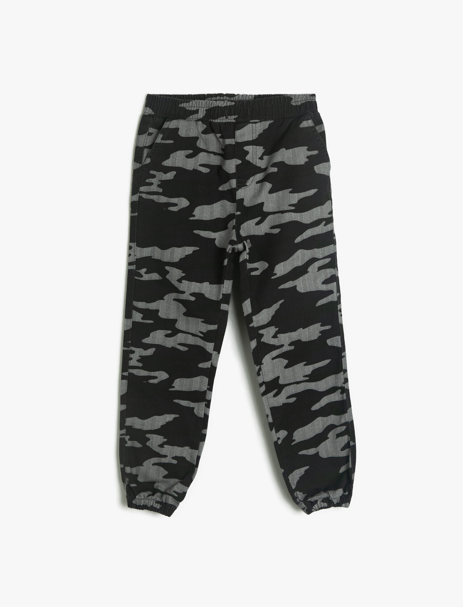  Erkek Çocuk Kamuflaj Desenli Pantolon