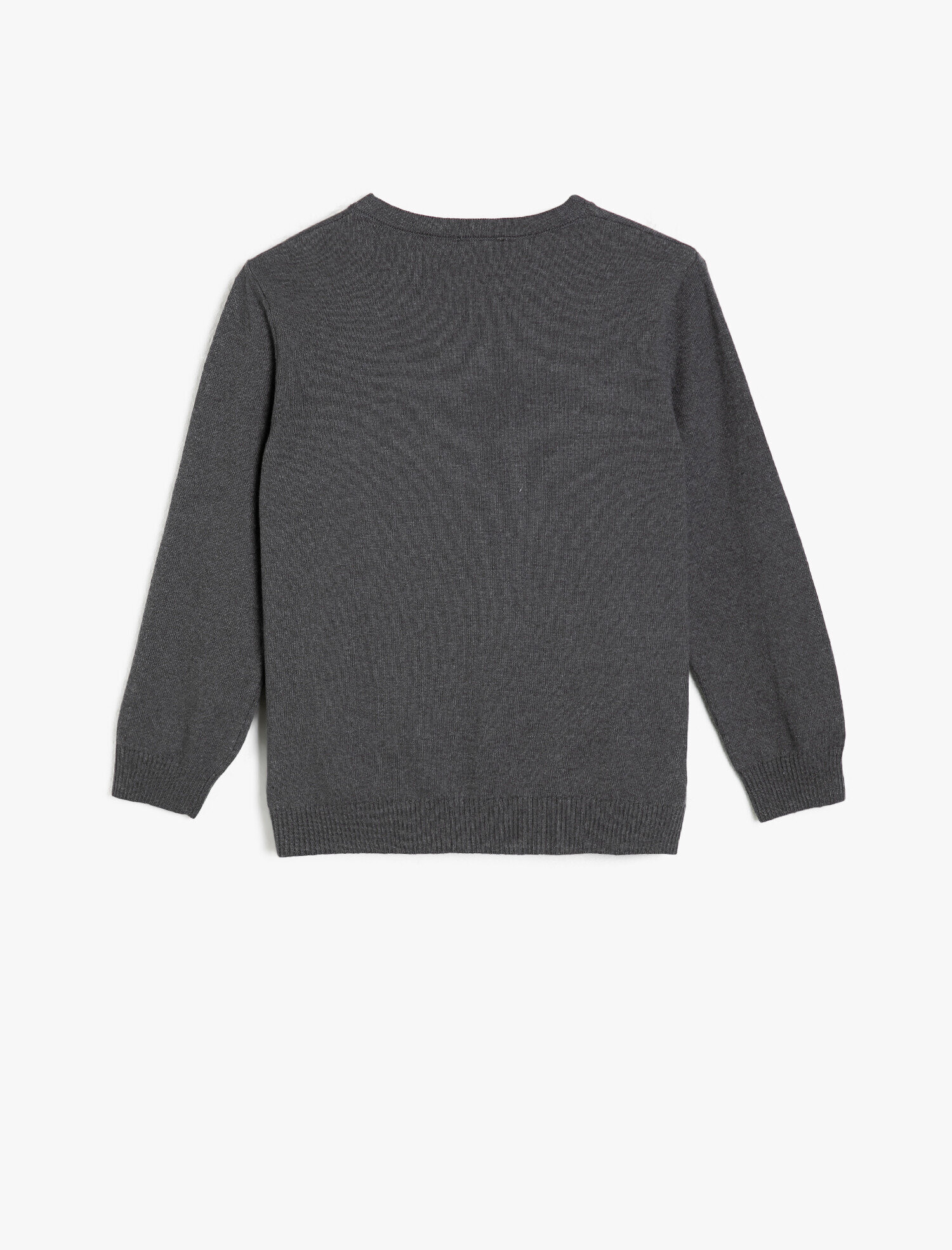  Erkek Çocuk V Yaka Triko Kazak