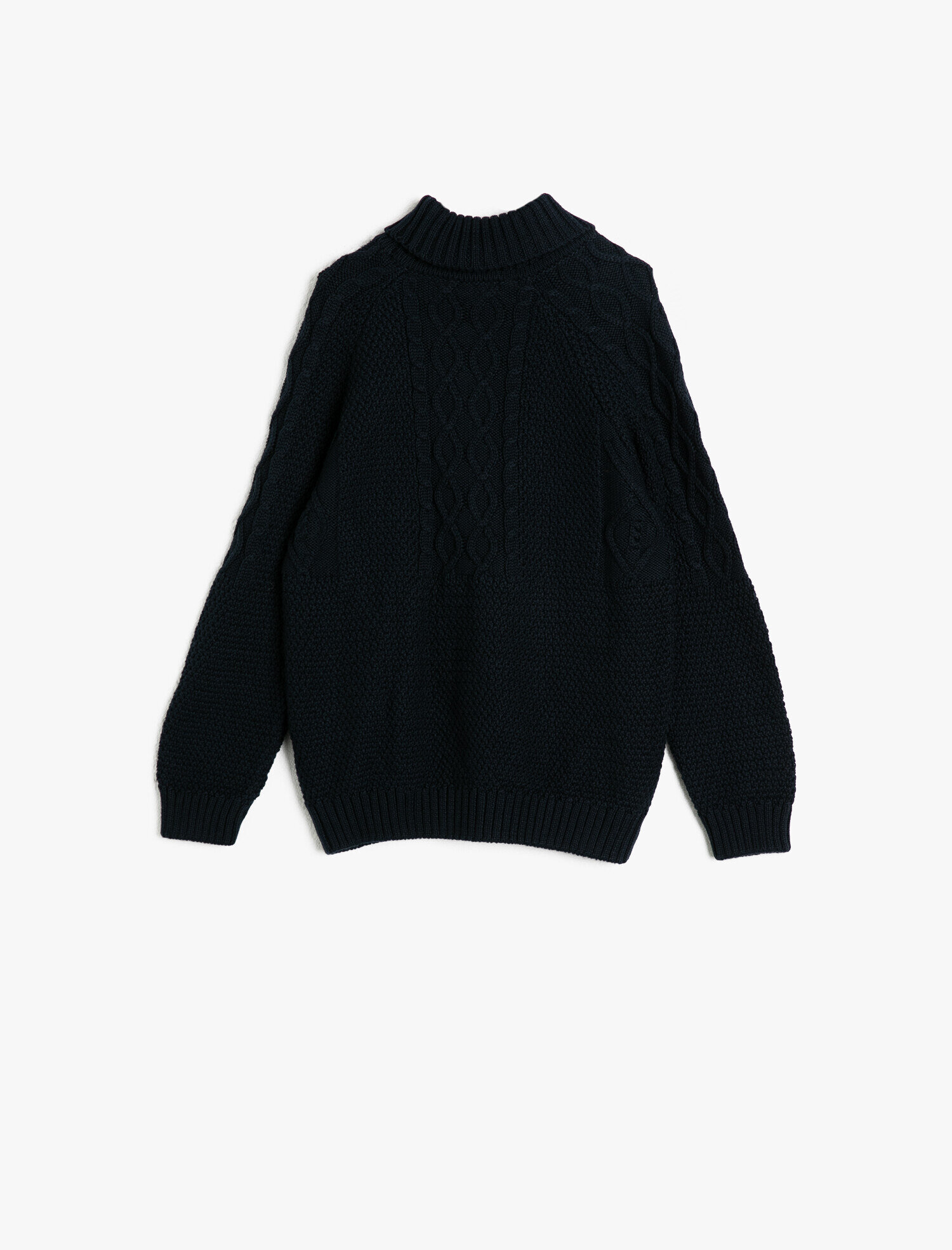  Erkek Çocuk Desenli Triko Kazak