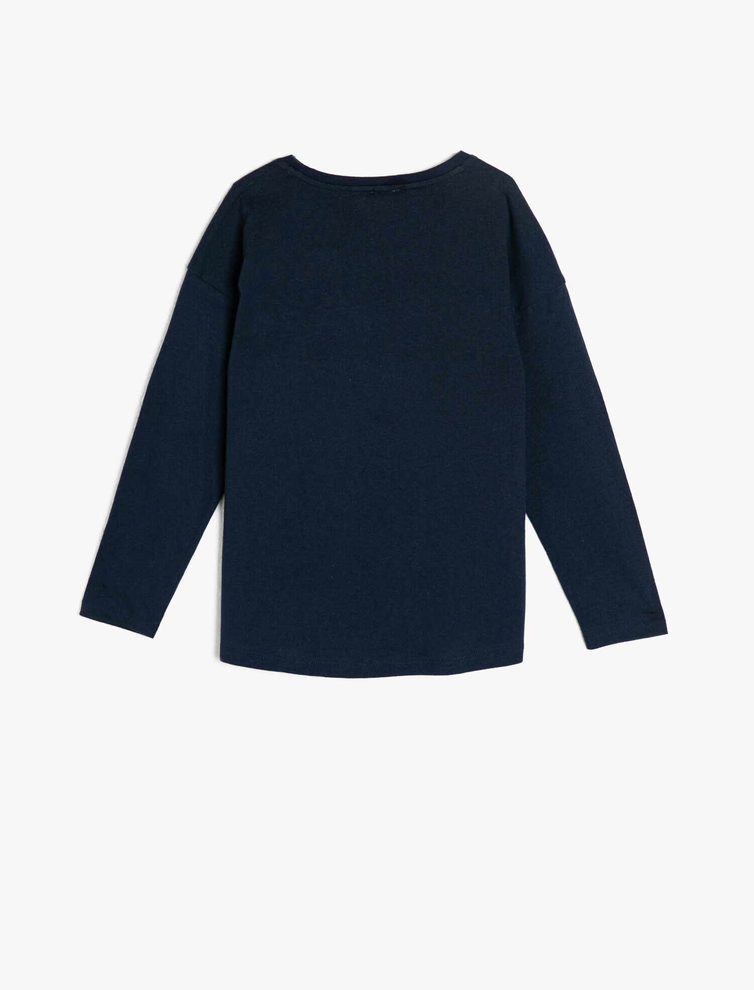  Kız Çocuk Uzun Kollu Baskılı Tişört