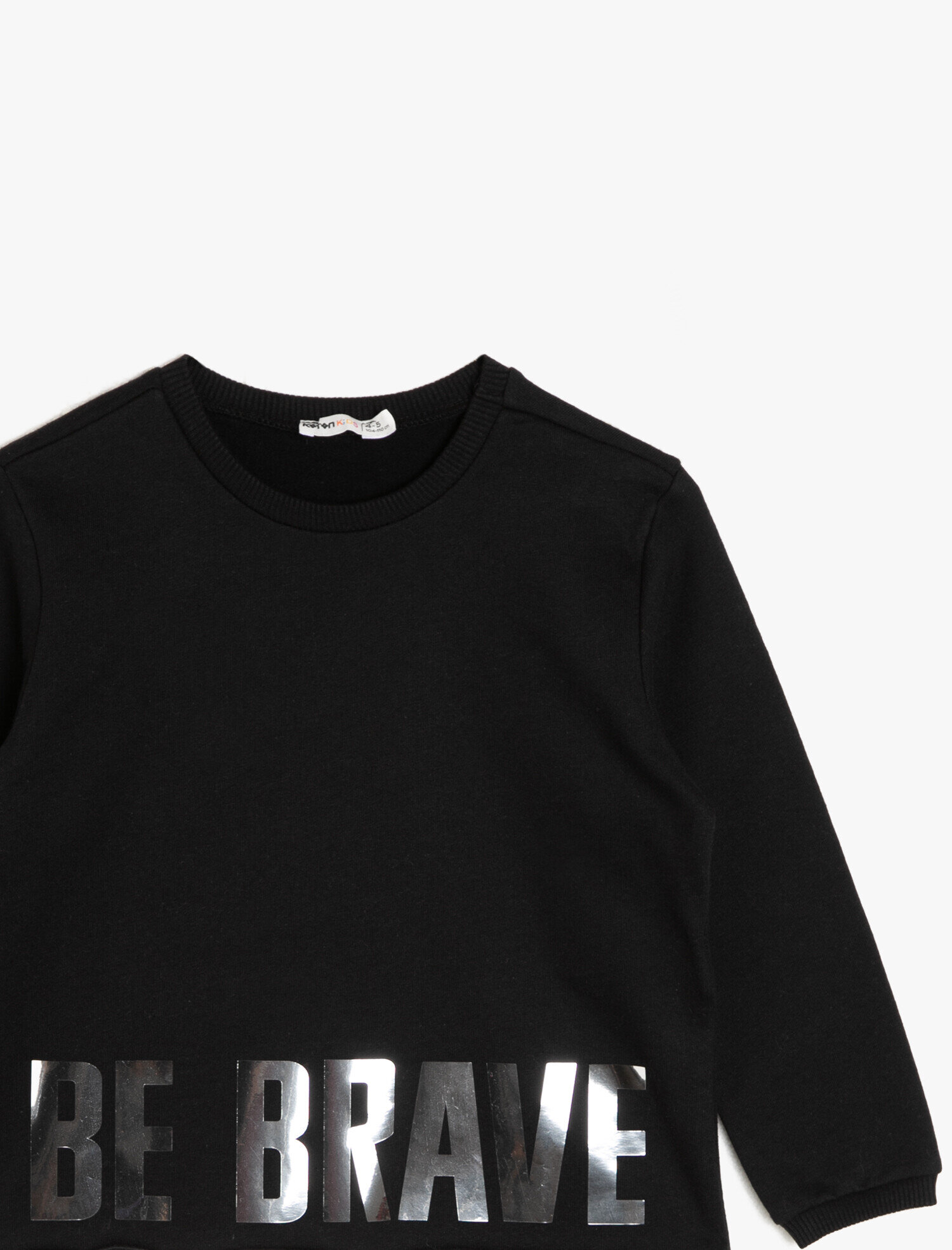  Kız Çocuk Baskılı Sweatshirt Uzun Kollu