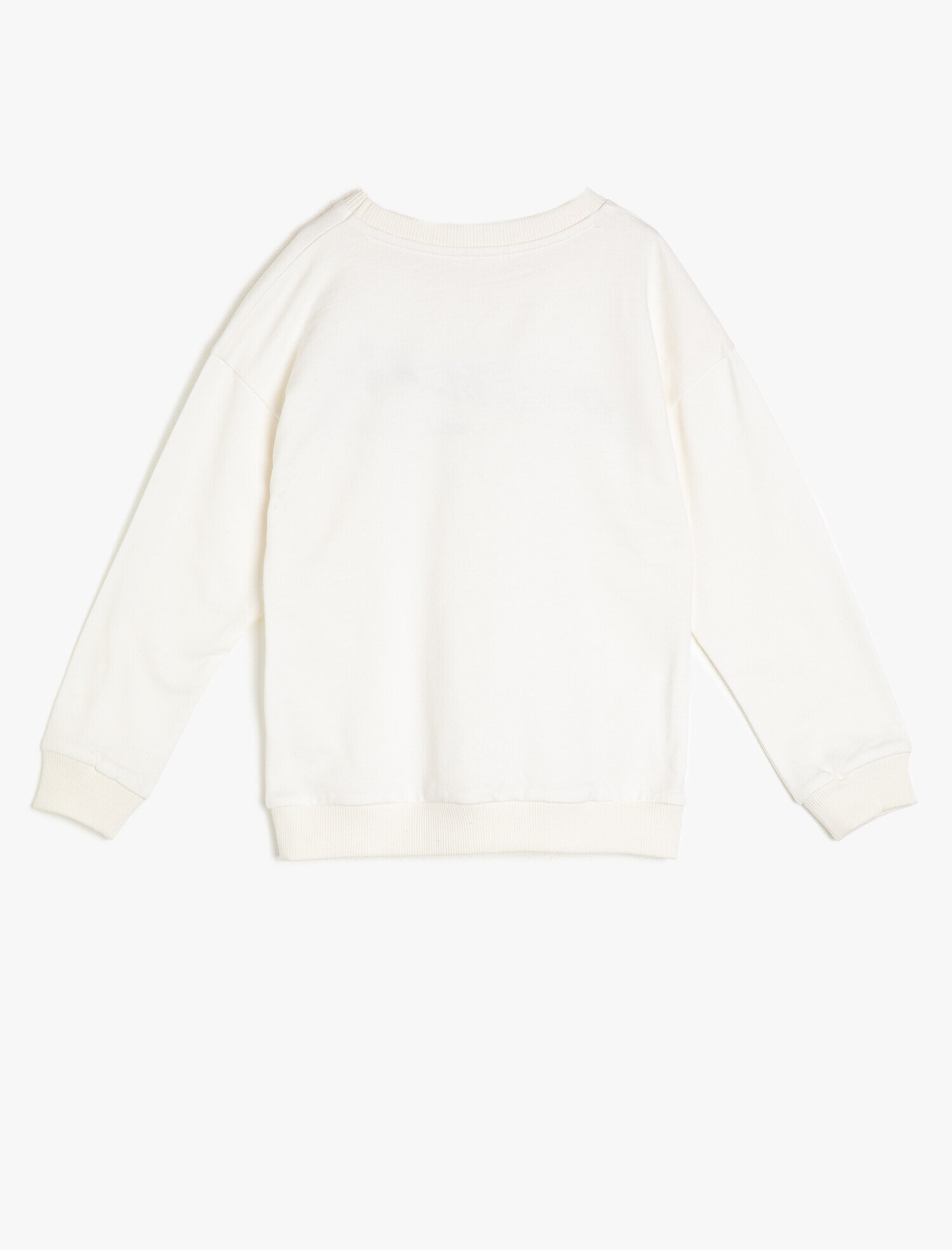  Kız Çocuk Atatürk İmzası Baskılı Sweatshirt