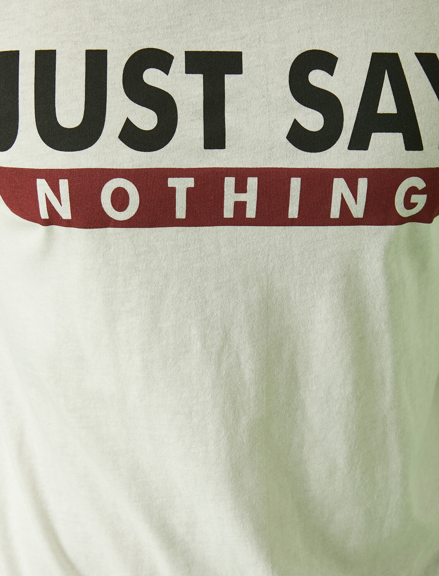   Sloganlı Tişört Baskılı