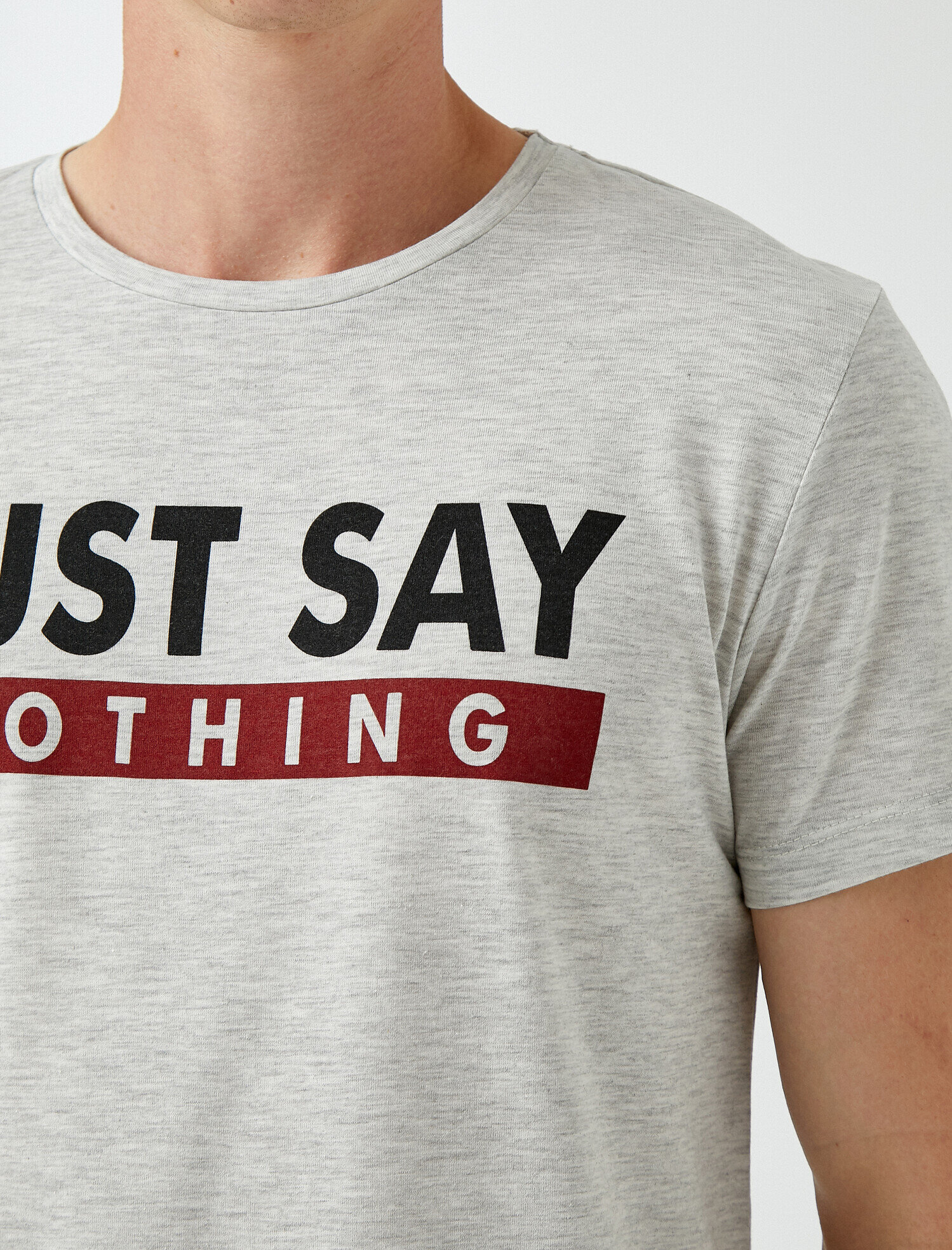   Sloganlı Tişört Baskılı