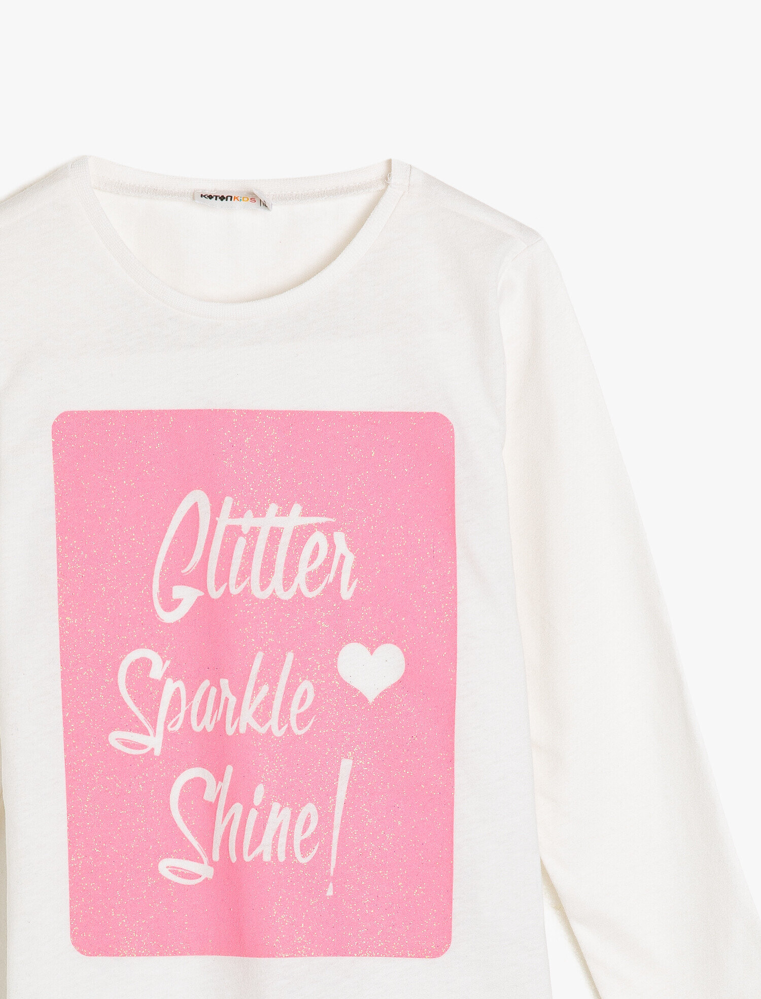  Kız Çocuk Yazılı Baskılı Tişört