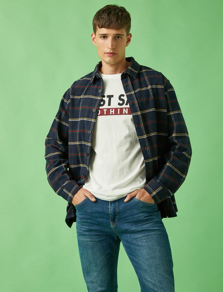  Sloganlı Tişört Baskılı