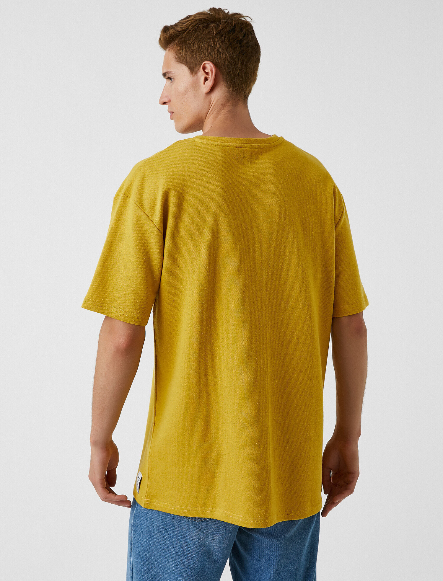   Oversize Tişört Pamuklu