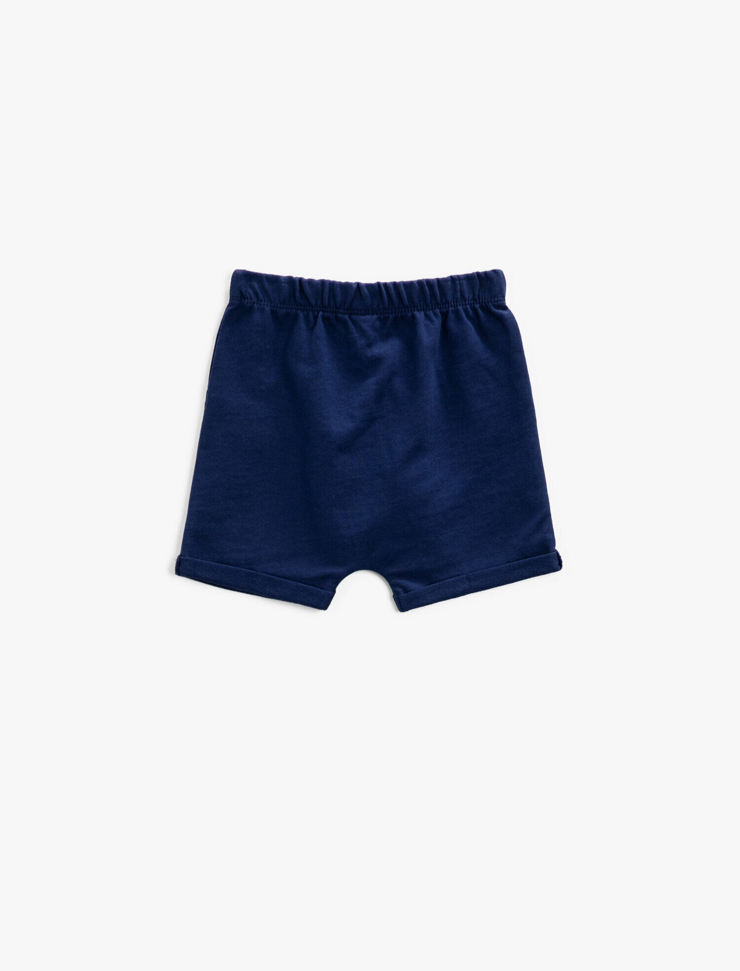  Erkek Bebek Baskılı Şort Beli Bağlamalı Pamuklu