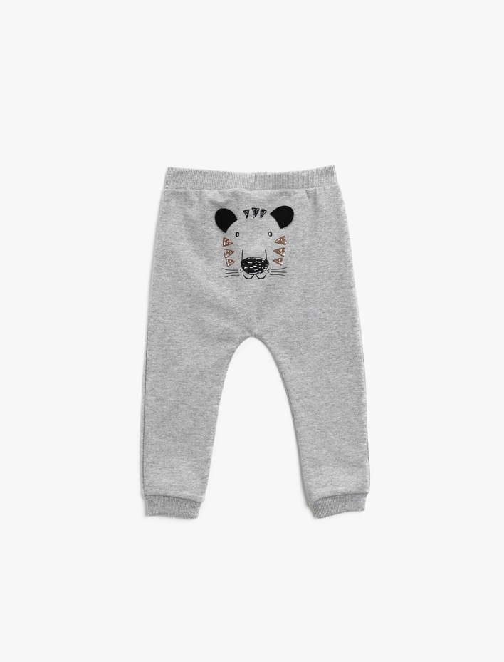 Erkek Bebek Pamuklu Basic Eşofman Altı