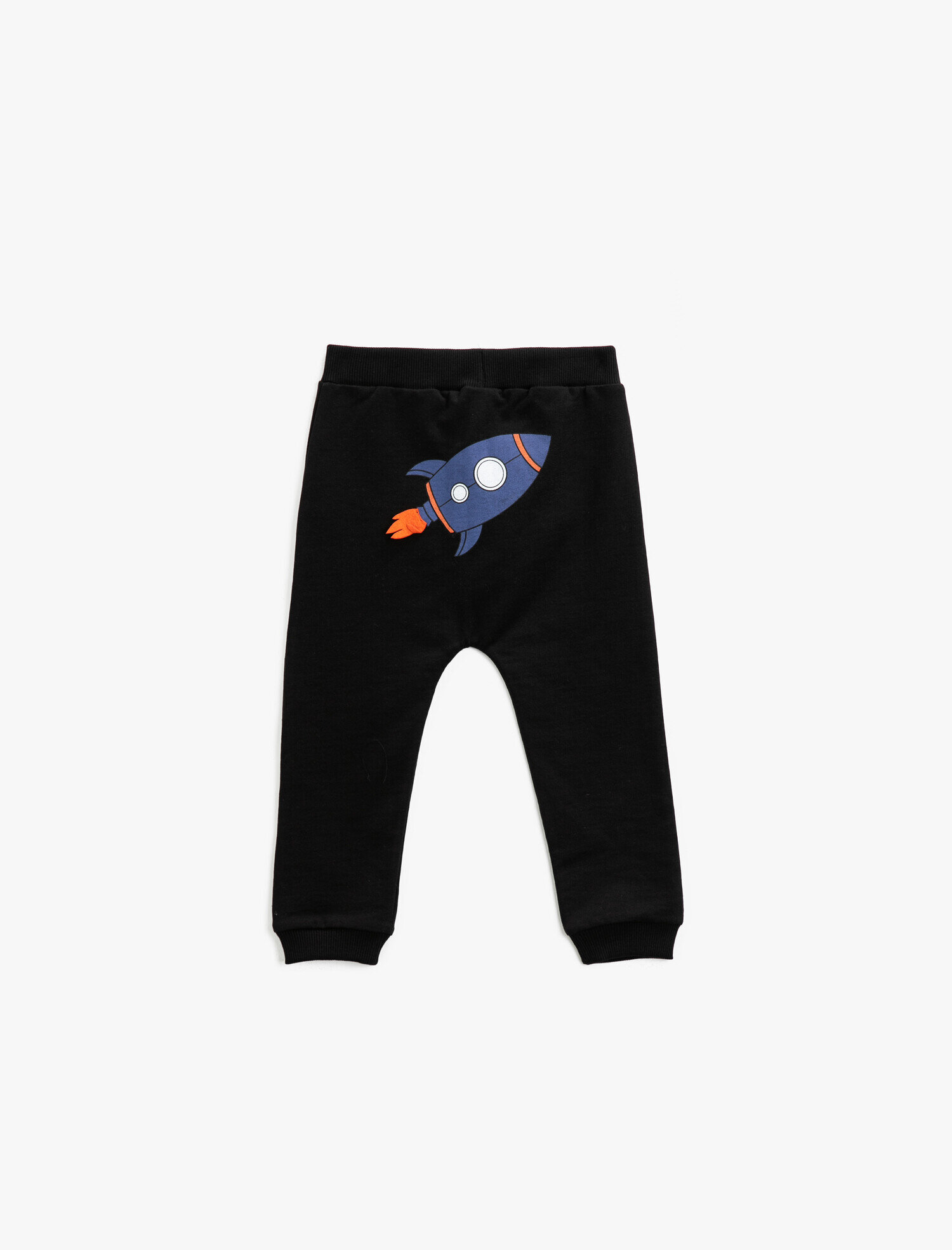  Erkek Bebek Pamuklu Basic Normal Bel Eşofman Altı