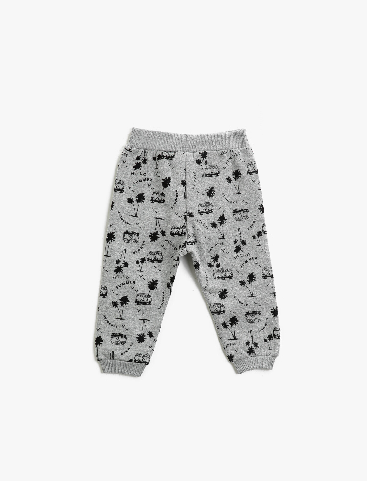  Erkek Bebek Baskılı Normal Bel Eşofman Altı